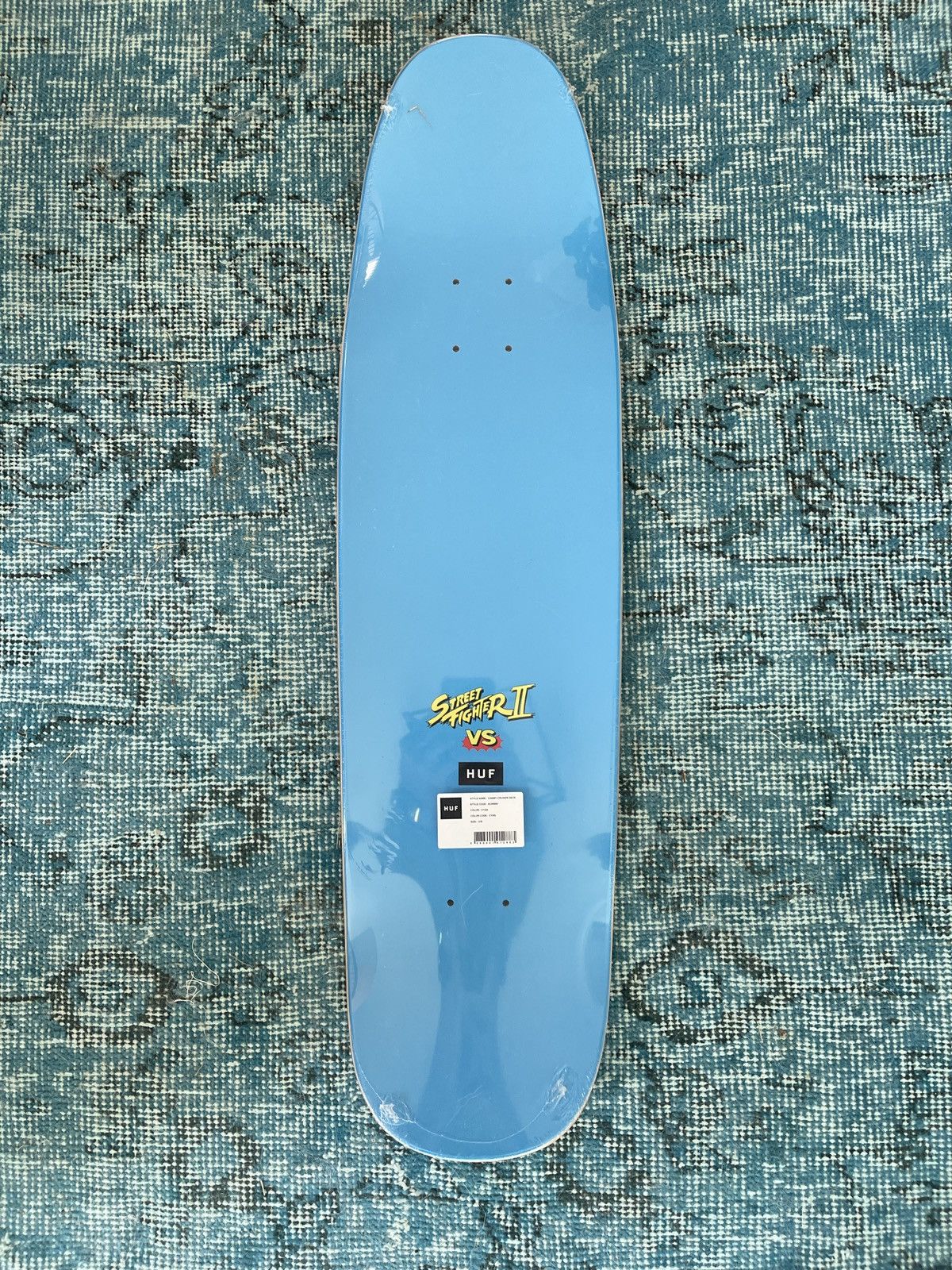 Deck De Skateboard Huf X Street Fighter Cammy Cruiser - Édition Limitée, Neuf Sous Blister