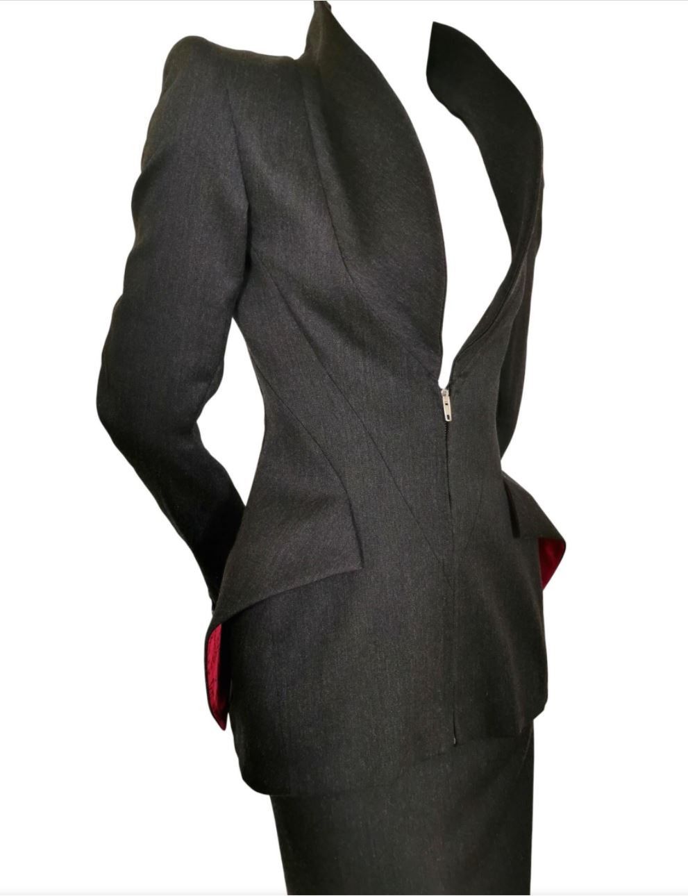 Alexander McQueen Alexander McQueen Joan of Arc Runway Catwalk Dress Suit Size M / US 6-8 / IT 42-44 - 8 Thumbnail