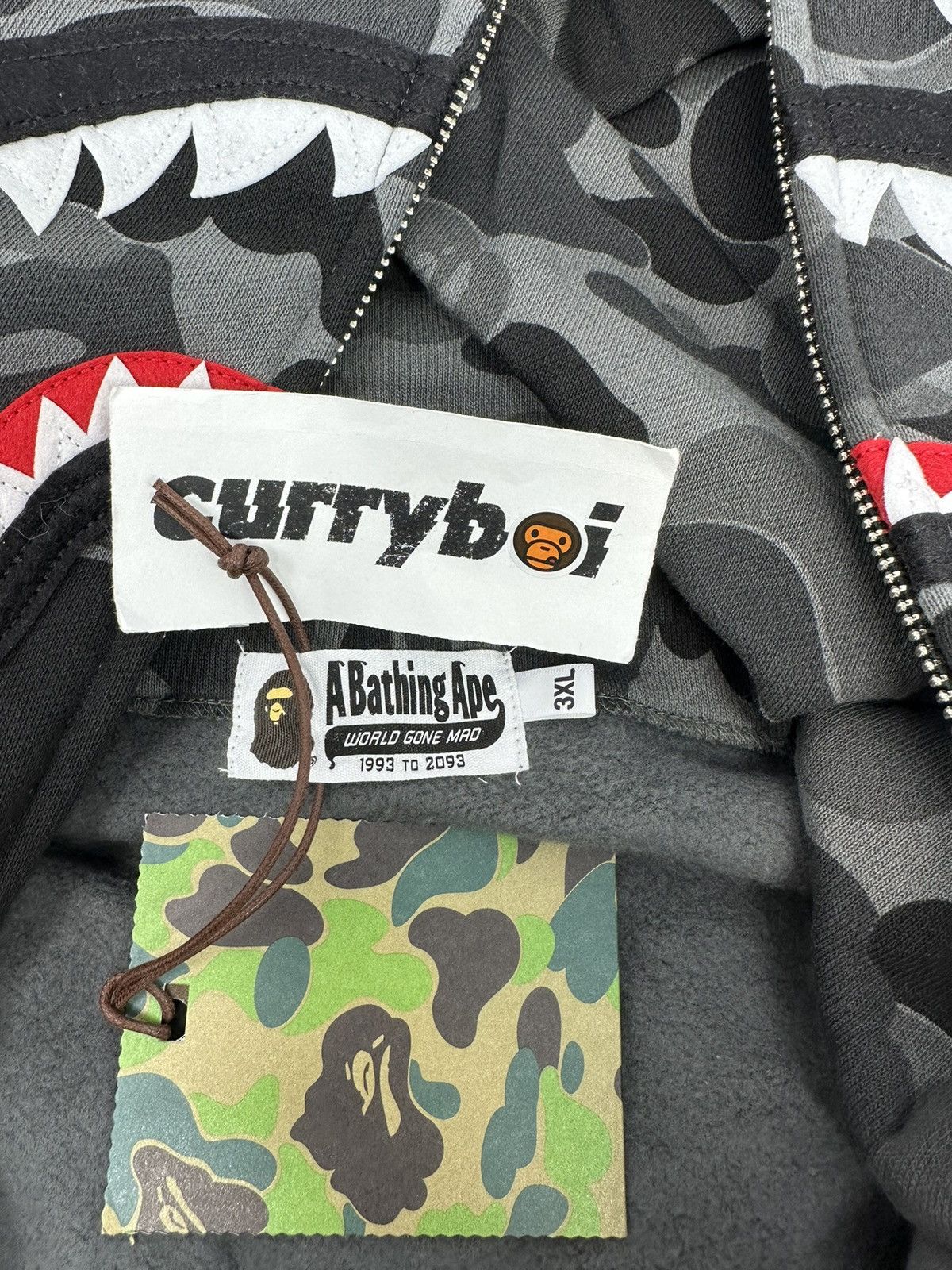 Bape (3XL)⚡️ BAPE ABC Camo Shark Full Zip Hoodie Black Size US XXL / EU 58 / 5 - 7 Thumbnail