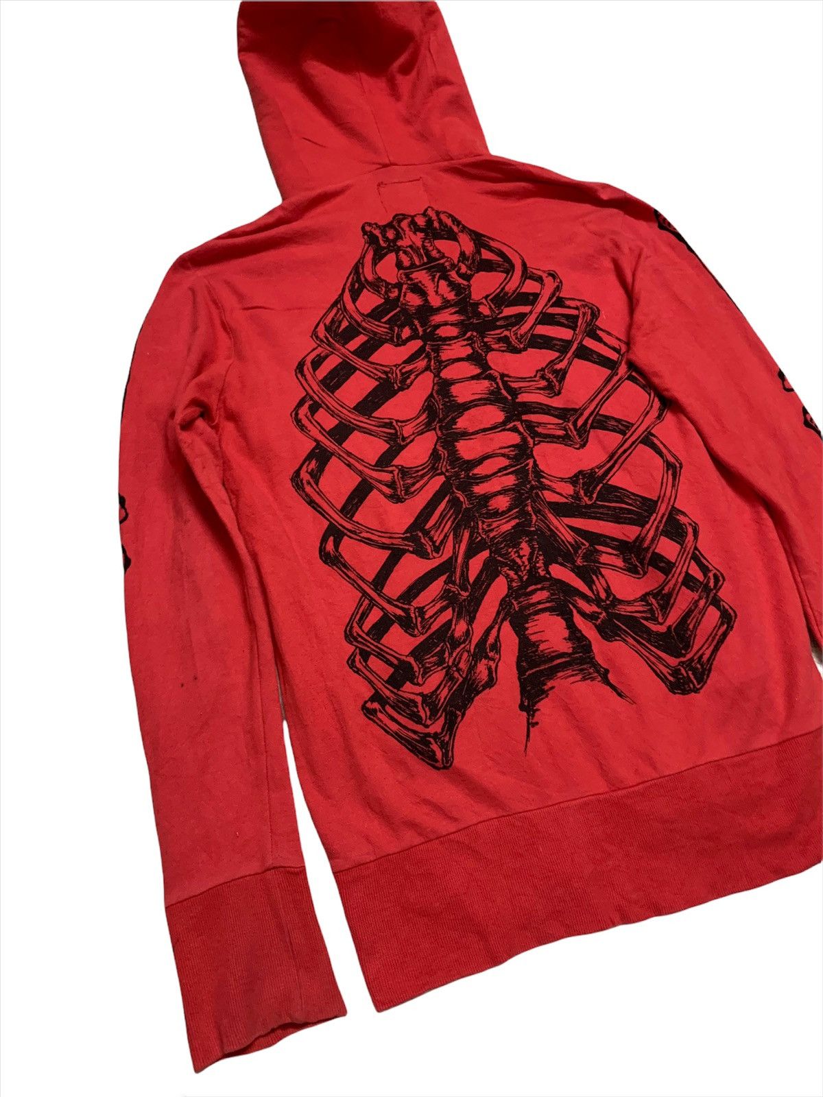 LRG Vintage Glad News Bones LRG Style Full Zipper Hoodie Size US M / EU 48-50 / 2 - 6 Thumbnail