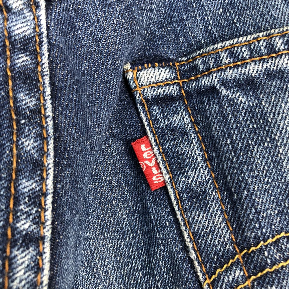 Levi's DL 503 Levis Strauss Blue distressed Denim Jeans Pants #1639 Size US 30 / EU 46 - 12 Thumbnail