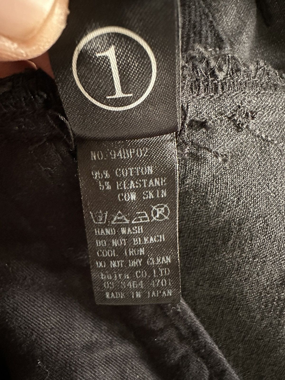 Bajra Archive Bajra multi zipper pocket avant-garde black fashion Size US 31 - 11 Thumbnail