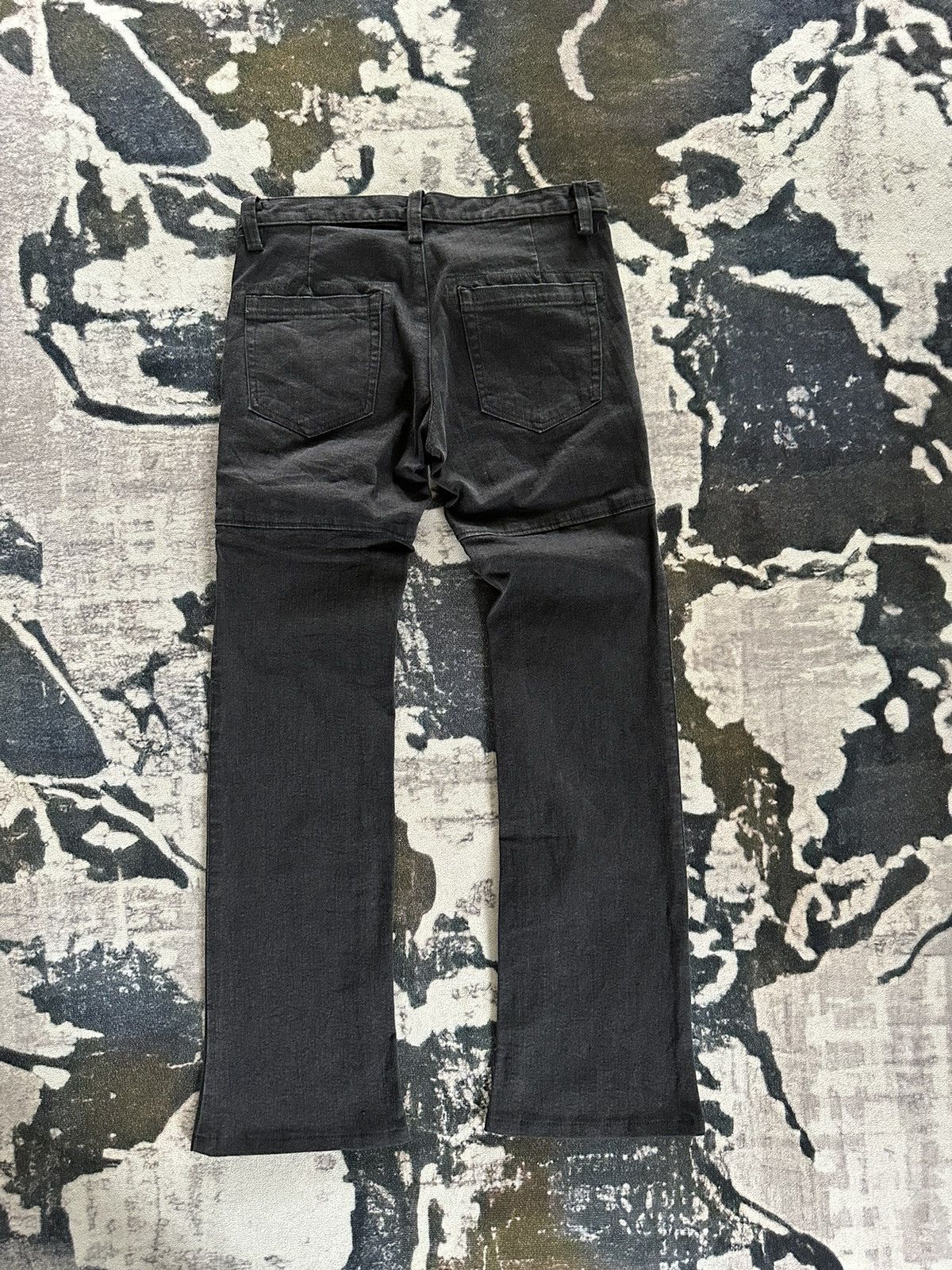 Bajra Archive Bajra multi zipper pocket avant-garde black fashion Size US 31 - 2 Thumbnail