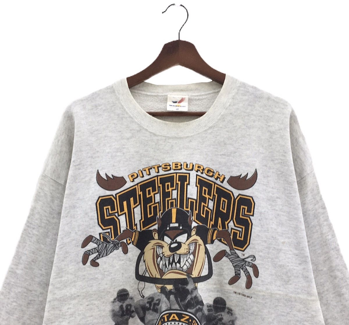 NFL Vintage 90s Pittsburgh Steelers X Taz Mania NFL Size US L / EU 52-54 / 3 - 4 Thumbnail