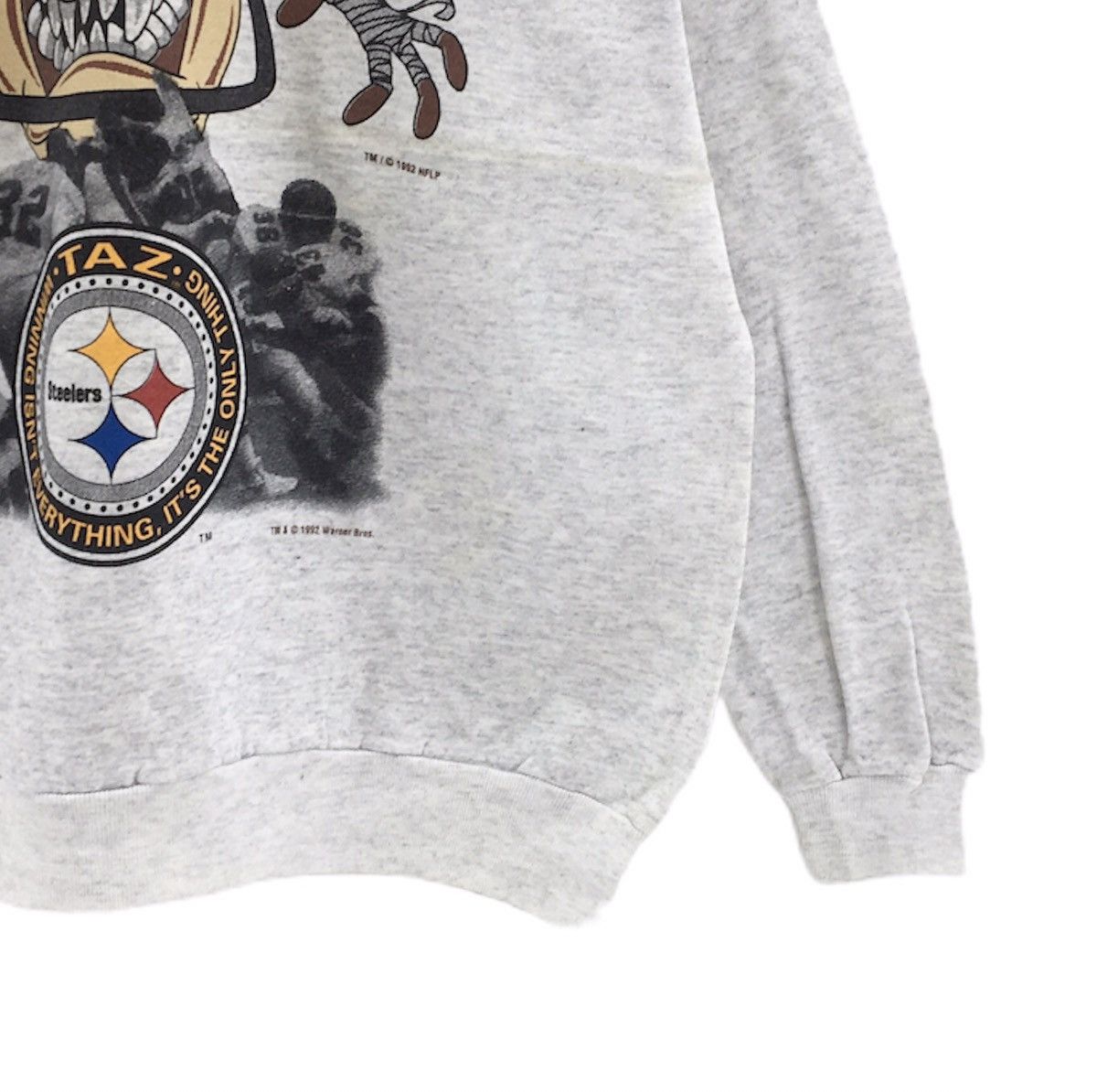 NFL Vintage 90s Pittsburgh Steelers X Taz Mania NFL Size US L / EU 52-54 / 3 - 6 Thumbnail