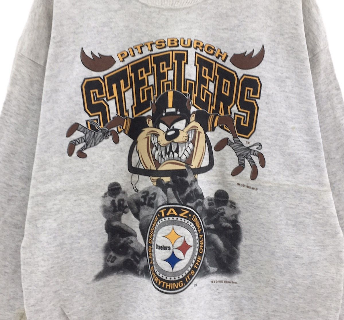 NFL Vintage 90s Pittsburgh Steelers X Taz Mania NFL Size US L / EU 52-54 / 3 - 5 Thumbnail