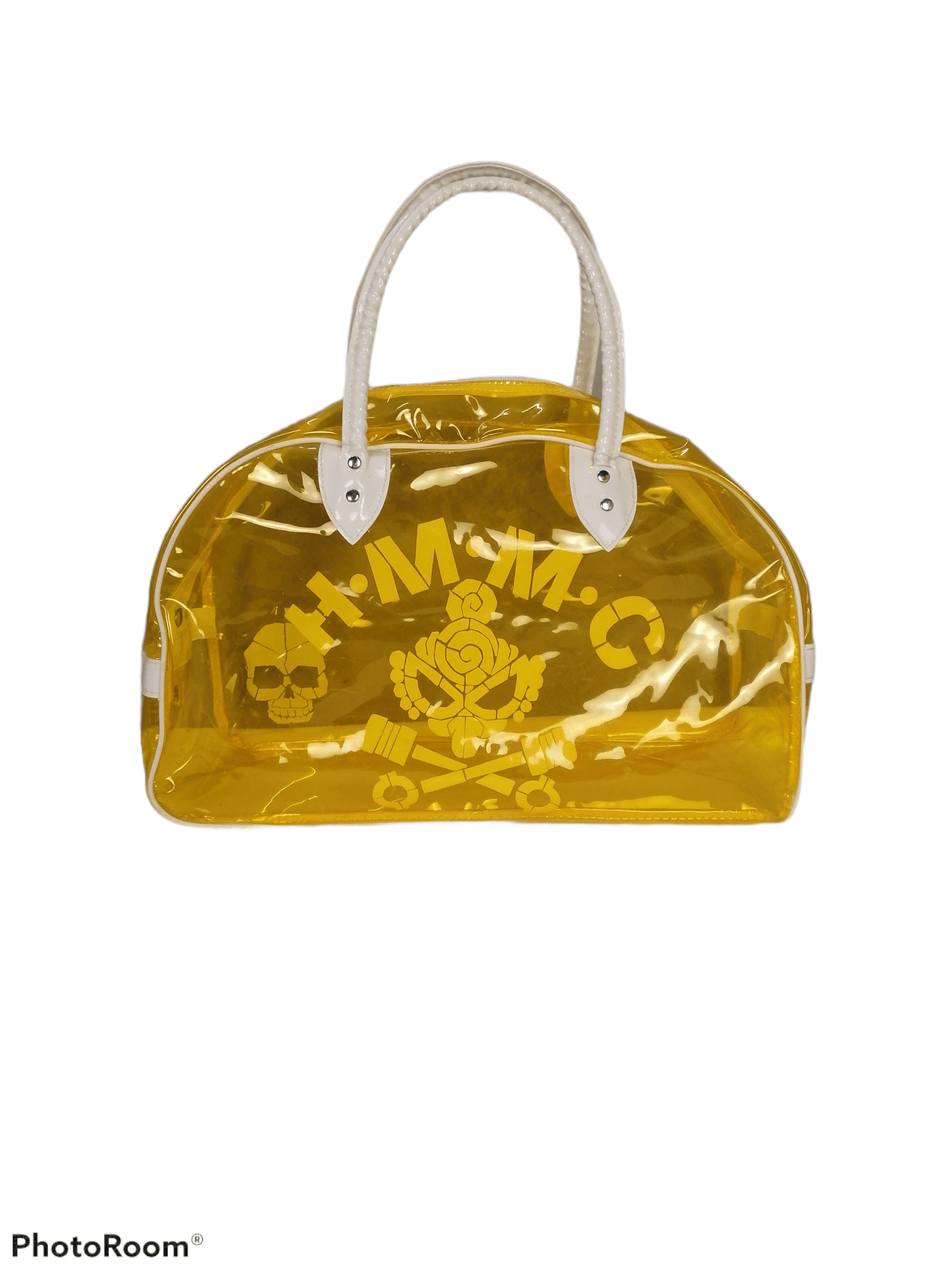 Hysteric Glamour × Japanese Brand RARE🔥Hysteric Mini Motorcycle Club H.M.M.C Transparent Bag Size ONE SIZE - 1 Thumbnail