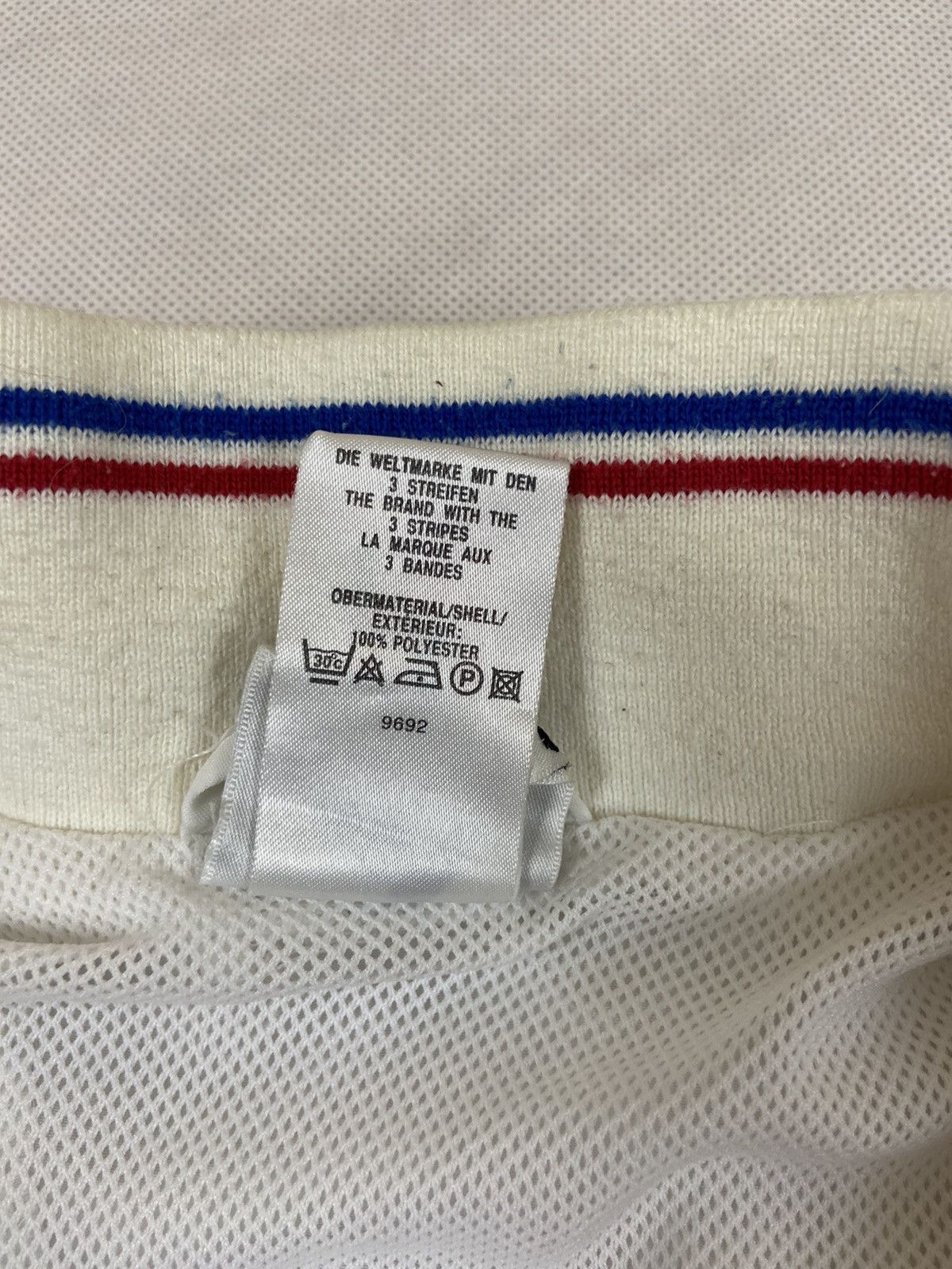 Adidas 1998 FFF FRANCE WORLD CUP HOME TRACK TOP JACKET #10 ZIDANE Size US L / EU 52-54 / 3 - 5 Thumbnail