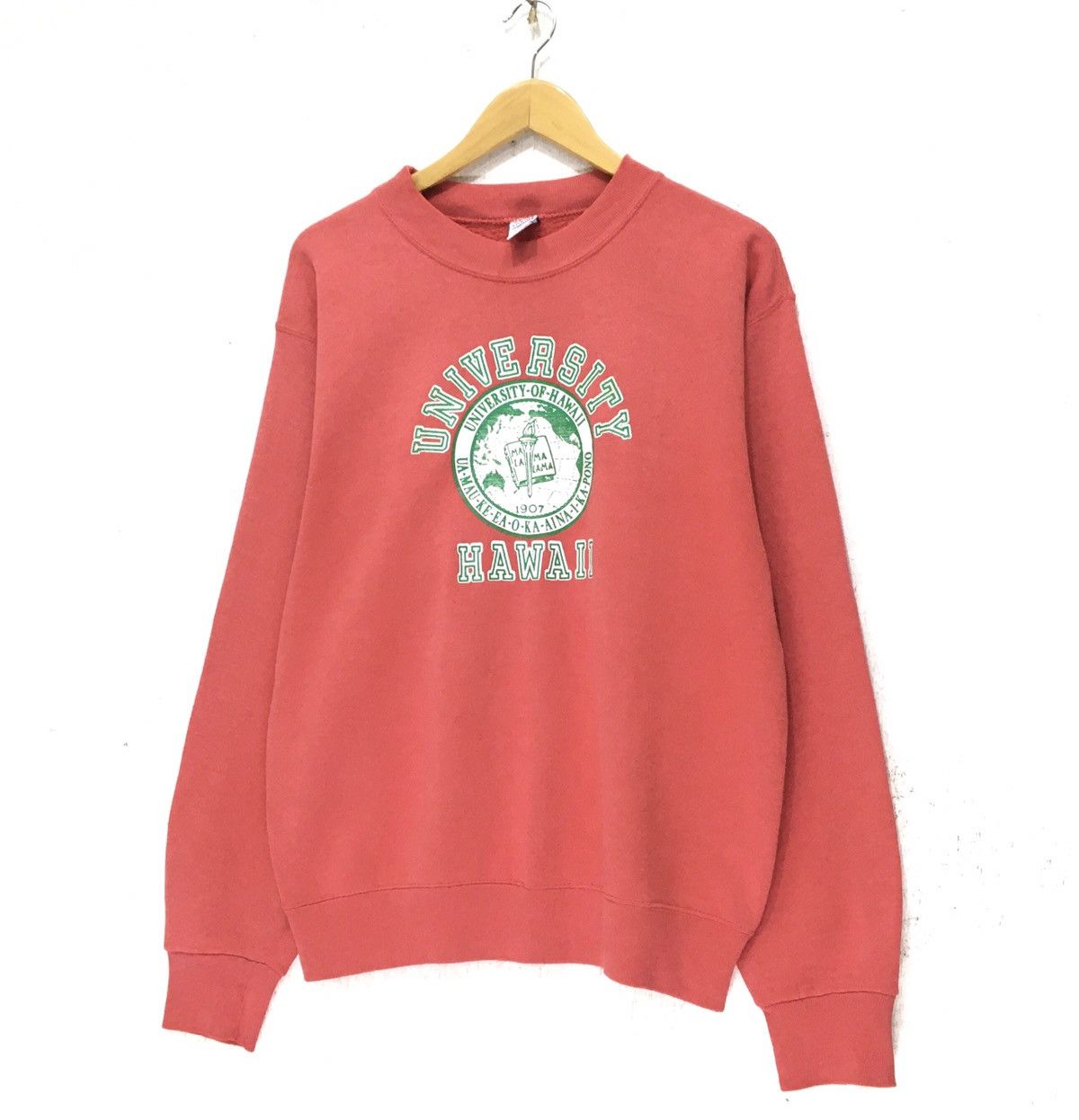 Vintage Vintage 90s University Of Hawaii Sweatshirt Big Logo Size US M / EU 48-50 / 2 - 3 Thumbnail