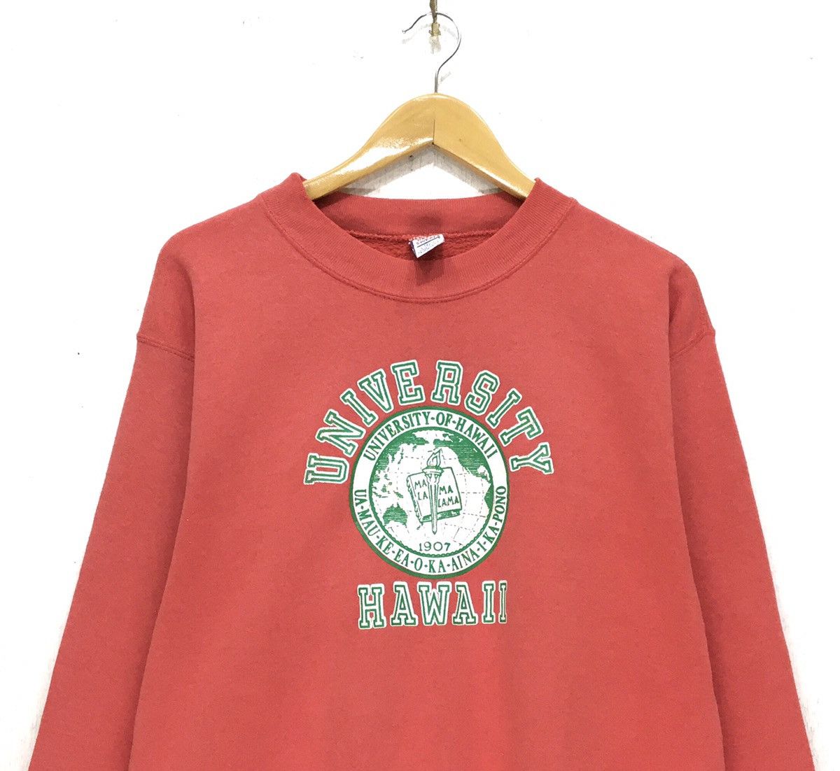 Vintage Vintage 90s University Of Hawaii Sweatshirt Big Logo Size US M / EU 48-50 / 2 - 4 Thumbnail