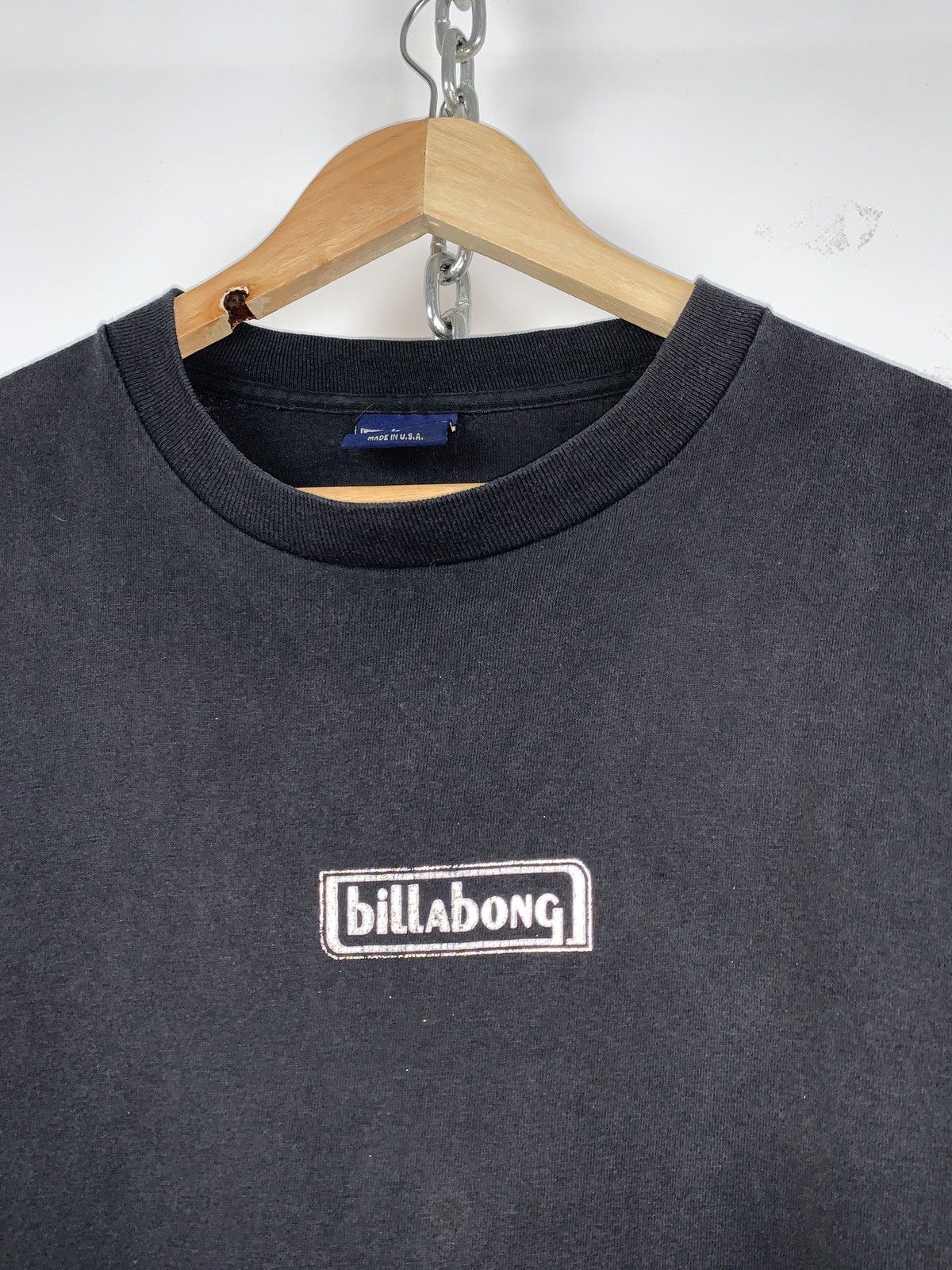 Billabong 1996 Vintage Billabong Made in USA Single Stitch T-Shirt Size US L / EU 52-54 / 3 - 4 Thumbnail