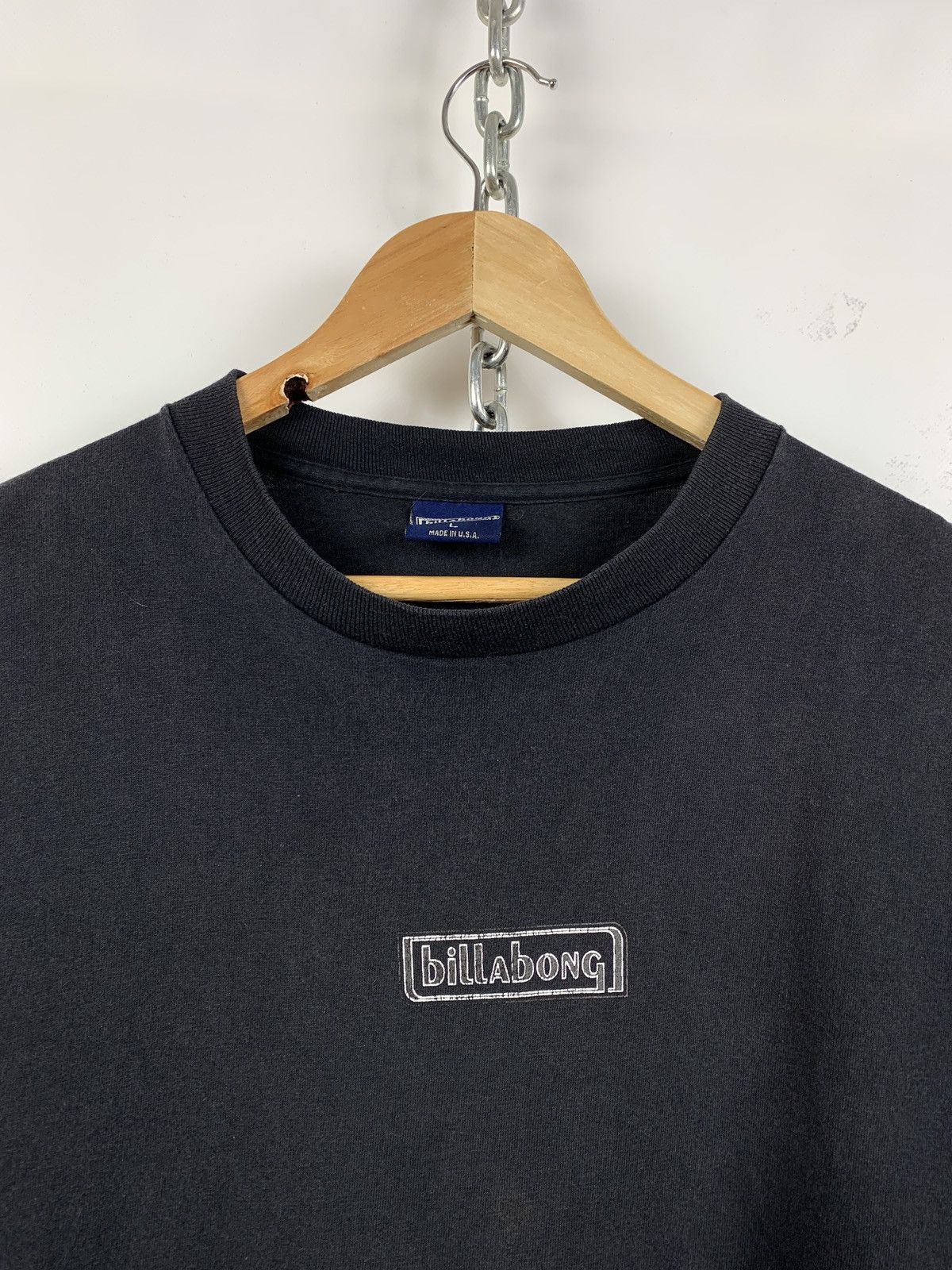 Billabong 1996 Vintage Billabong Made in USA Single Stitch T-Shirt Size US L / EU 52-54 / 3 - 9 Thumbnail