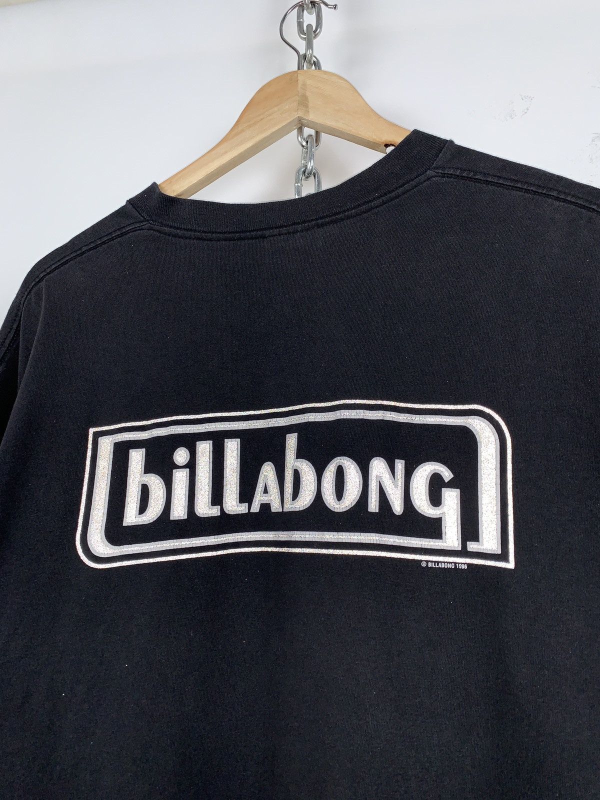 Billabong 1996 Vintage Billabong Made in USA Single Stitch T-Shirt Size US L / EU 52-54 / 3 - 3 Thumbnail