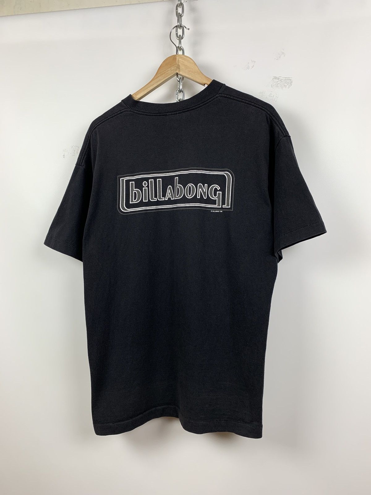 Billabong 1996 Vintage Billabong Made in USA Single Stitch T-Shirt Size US L / EU 52-54 / 3 - 1 Thumbnail