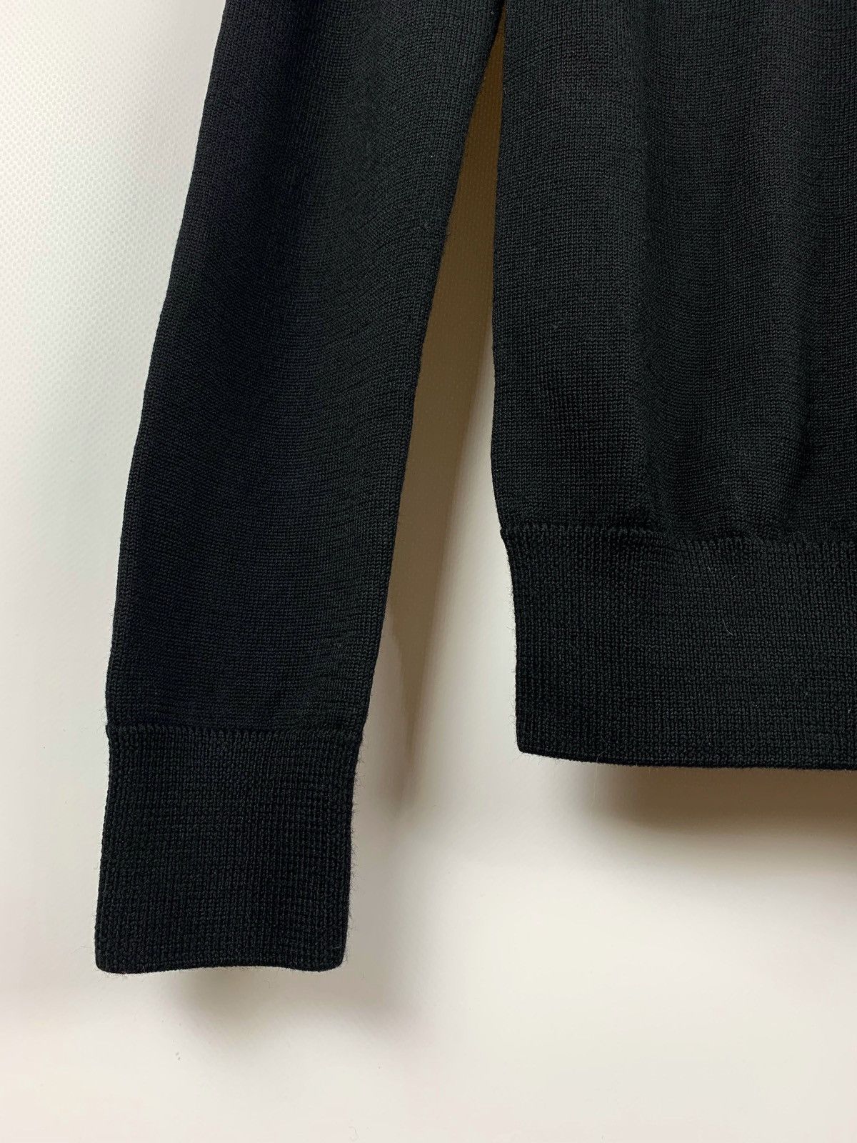 Fred Perry Vintage Fred Perry Merino Wool Black Sweater Size US S / EU 44-46 / 1 - 9 Thumbnail