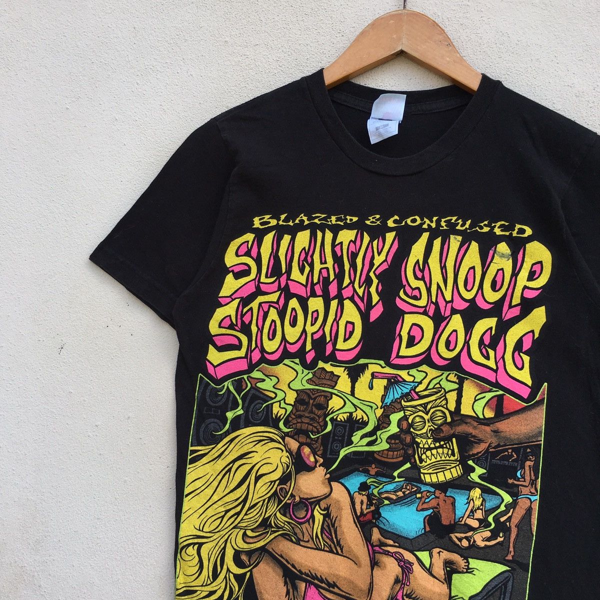 Rap Tees × Snoop Dogg × Vintage Vintage SNOOP DOGG BLAZED AND CONFUSED TOUR T-Shirt Size US S / EU 44-46 / 1 - 5 Thumbnail