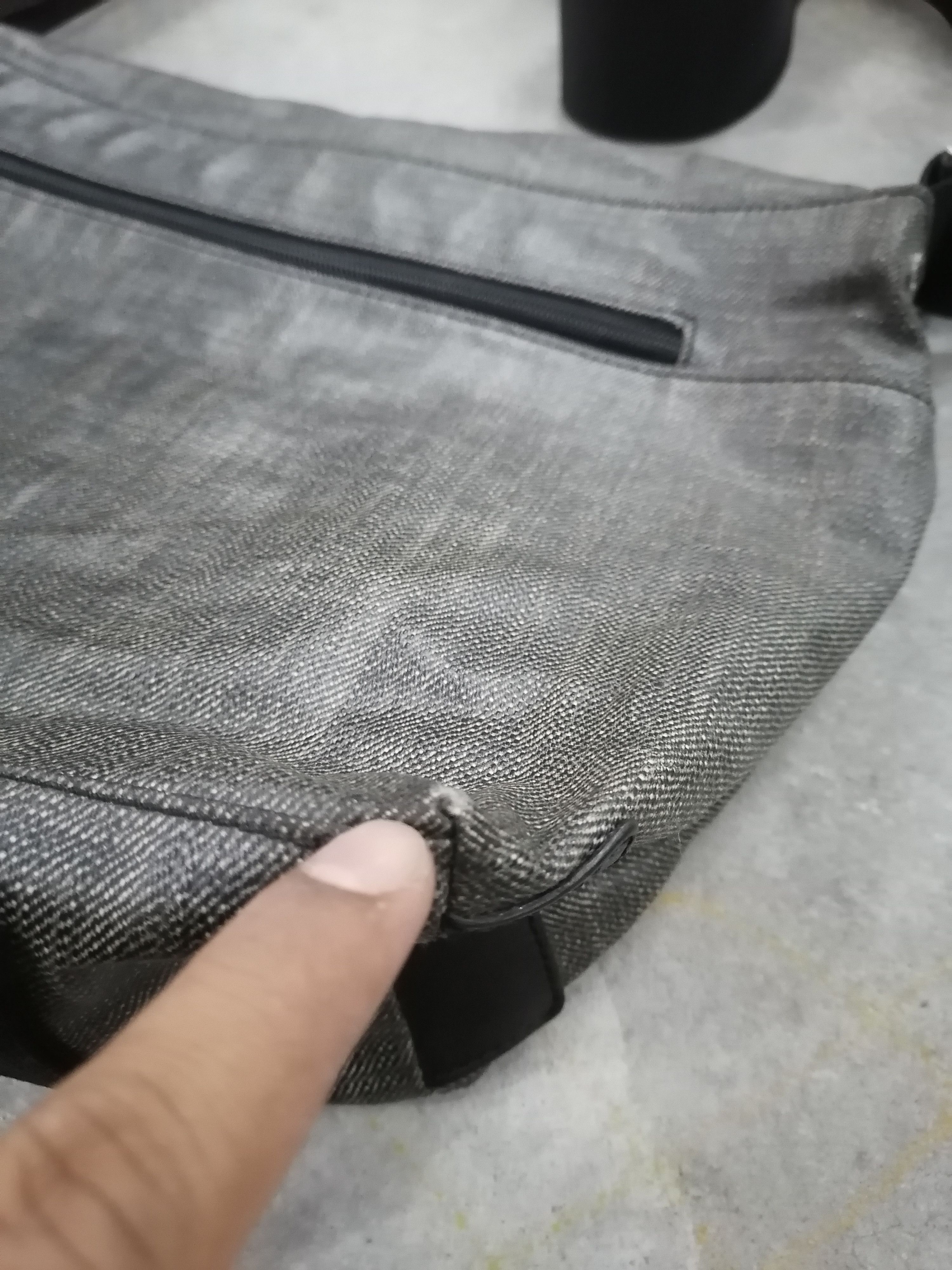 Comme Ca Ism × Japanese Brand Comme Ca Du Mode Men Coated Messenger Bag Size ONE SIZE - 10 Thumbnail