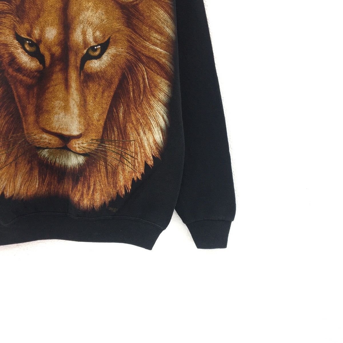 Fruit Of The Loom Vintage 90s Lions Overprint Sweatshirt Size US M / EU 48-50 / 2 - 6 Thumbnail