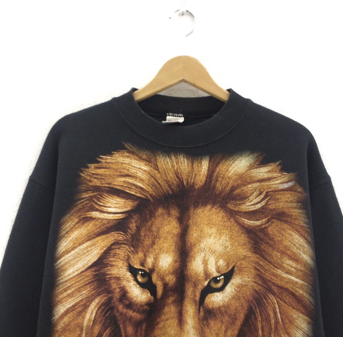 Fruit Of The Loom Vintage 90s Lions Overprint Sweatshirt Size US M / EU 48-50 / 2 - 4 Thumbnail
