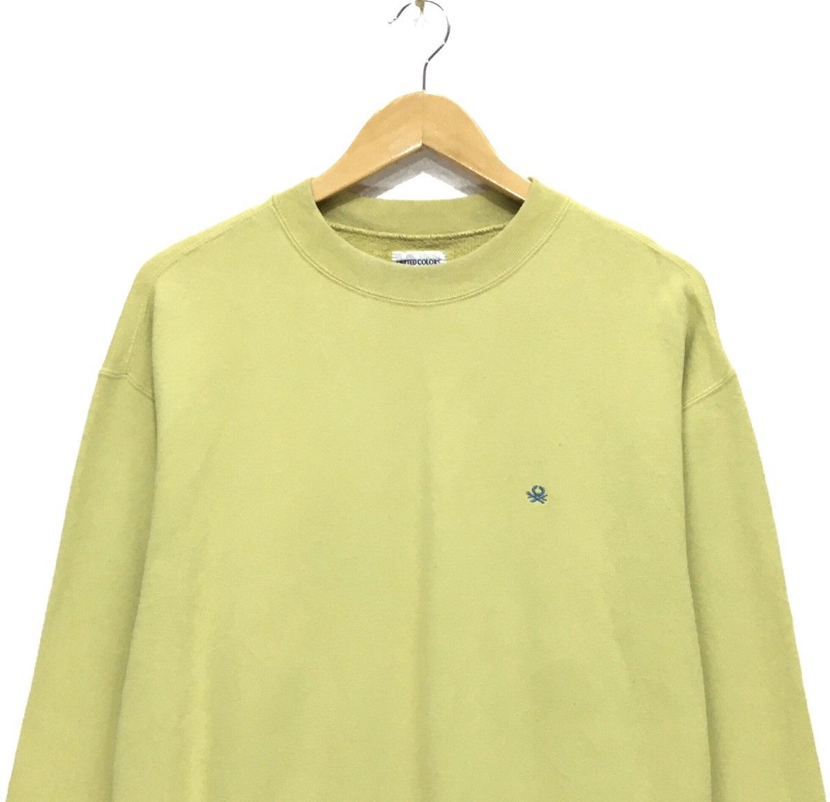 Benetton Vintage 90s Benetton Crewneck Sweatshirt Small Logo Size US M / EU 48-50 / 2 - 4 Thumbnail