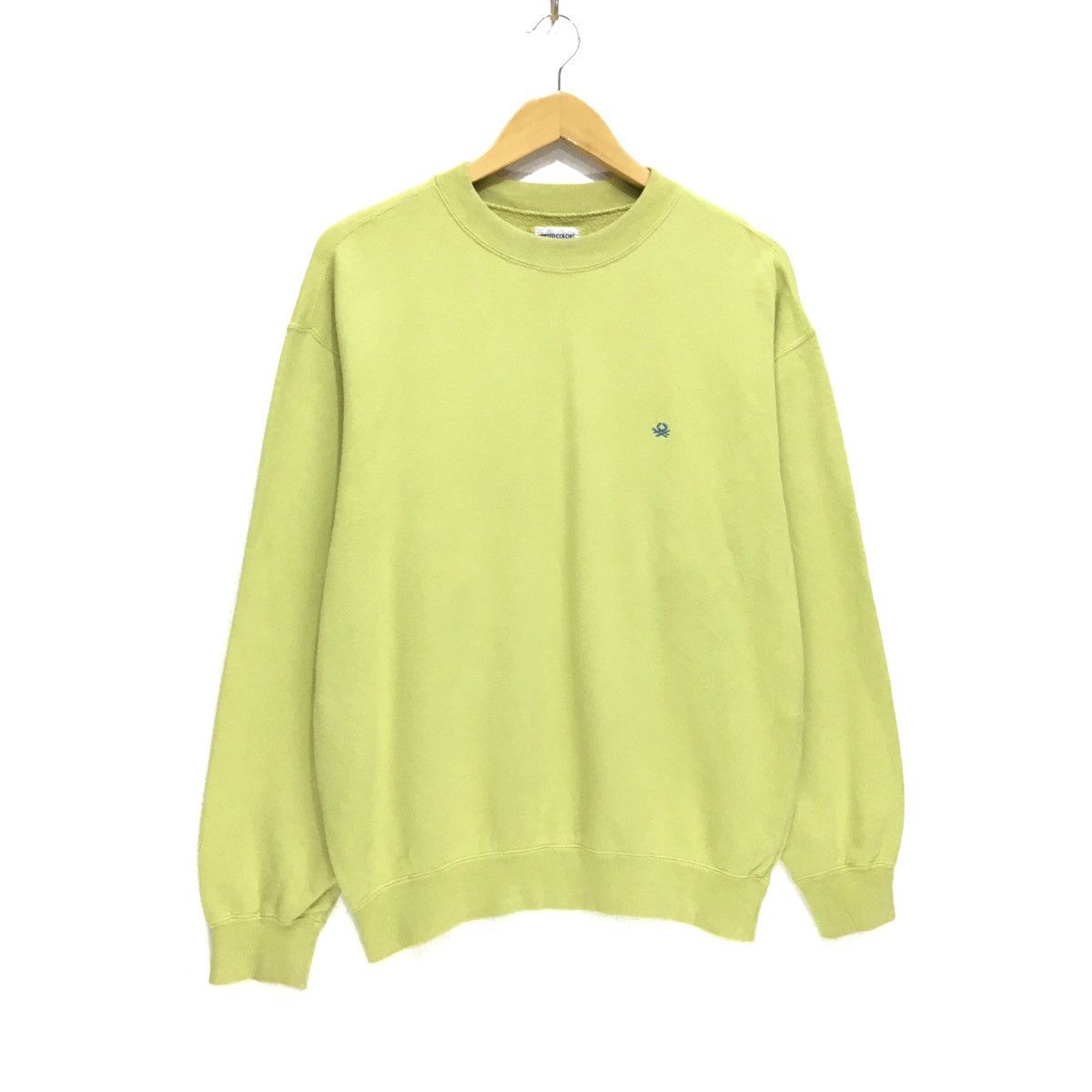 Benetton Vintage 90s Benetton Crewneck Sweatshirt Small Logo Size US M / EU 48-50 / 2 - 2 Thumbnail