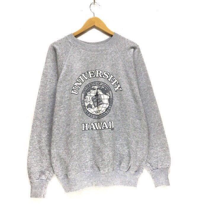 Vintage Vintage 80s University Of Hawaii Crewneck Sweatshirt Usa Size US L / EU 52-54 / 3 - 2 Thumbnail