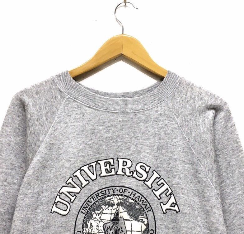 Vintage Vintage 80s University Of Hawaii Crewneck Sweatshirt Usa Size US L / EU 52-54 / 3 - 5 Thumbnail