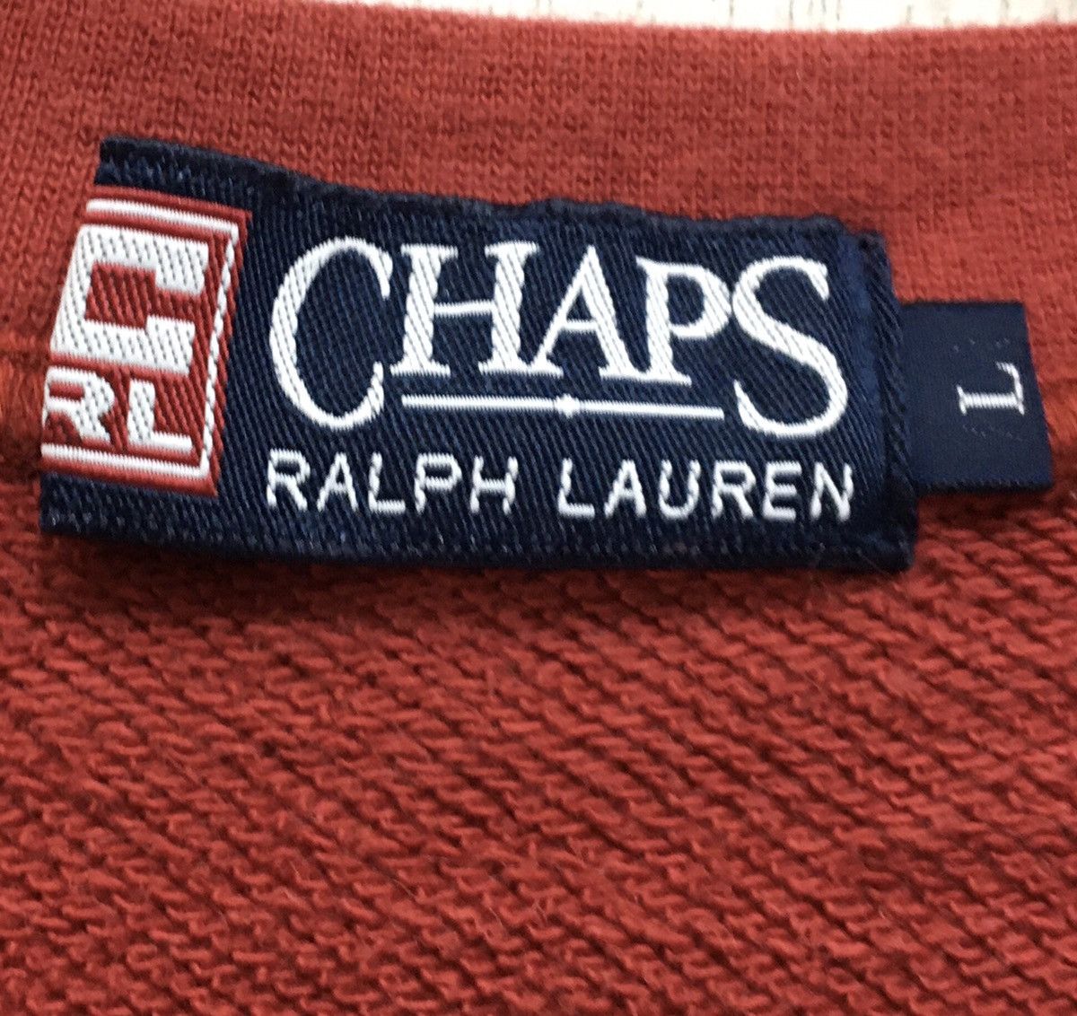 Chaps Ralph Lauren Chaps Ralph lauren Sweatshirt Embroidered Big Logo Size US M / EU 48-50 / 2 - 9 Thumbnail