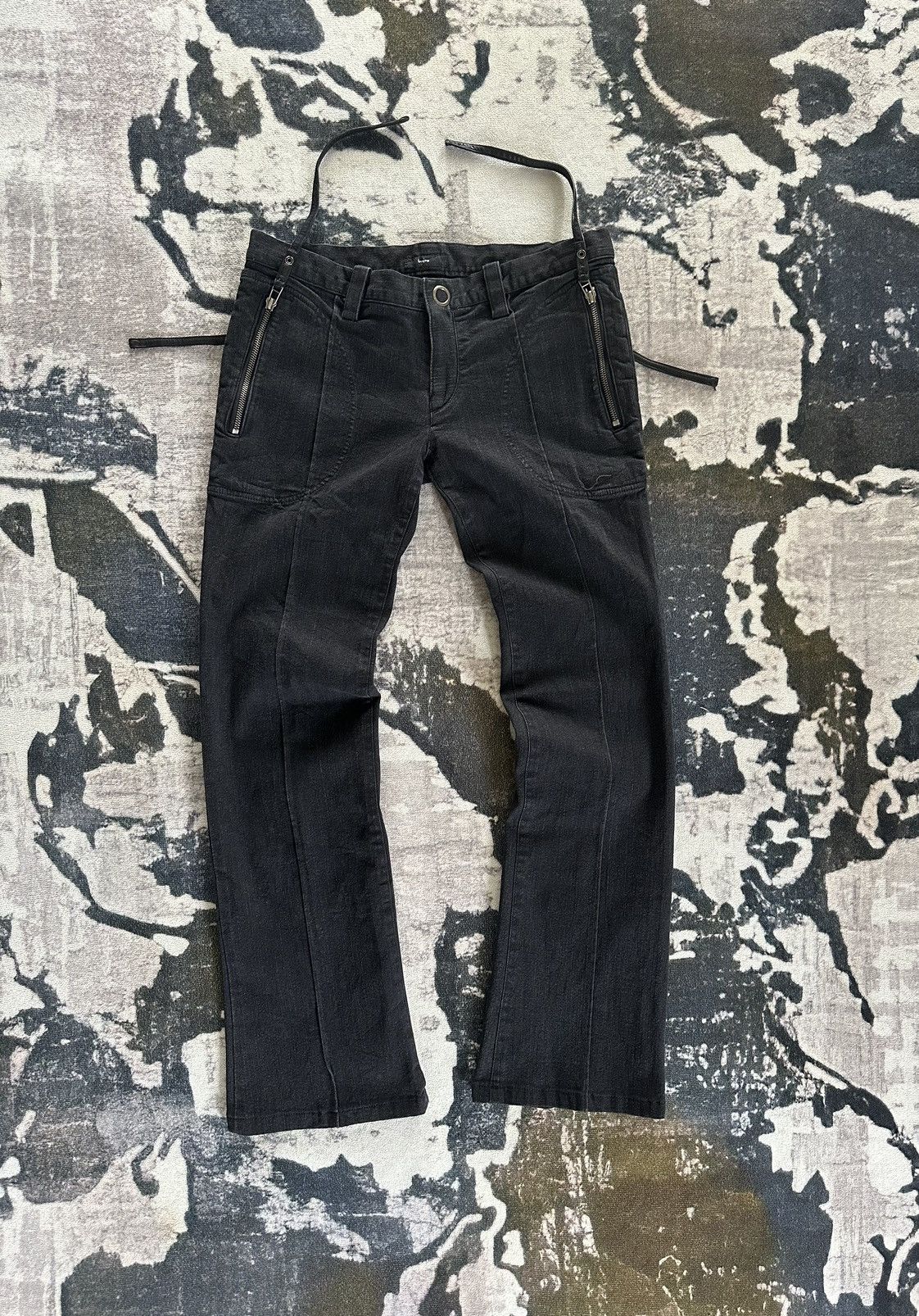 Bajra 07- 08 F/W Bajra denim lace up zipper pocket Size US 31 - 1 Thumbnail