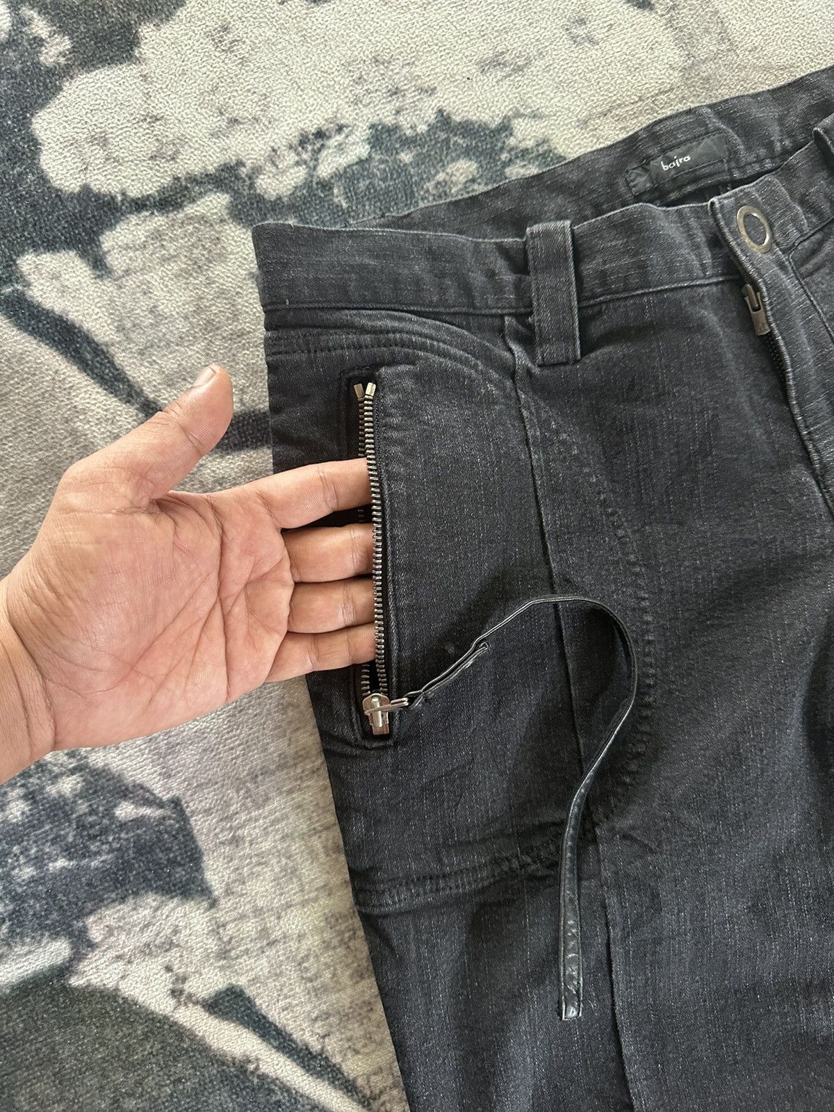 Bajra 07- 08 F/W Bajra denim lace up zipper pocket Size US 31 - 8 Thumbnail