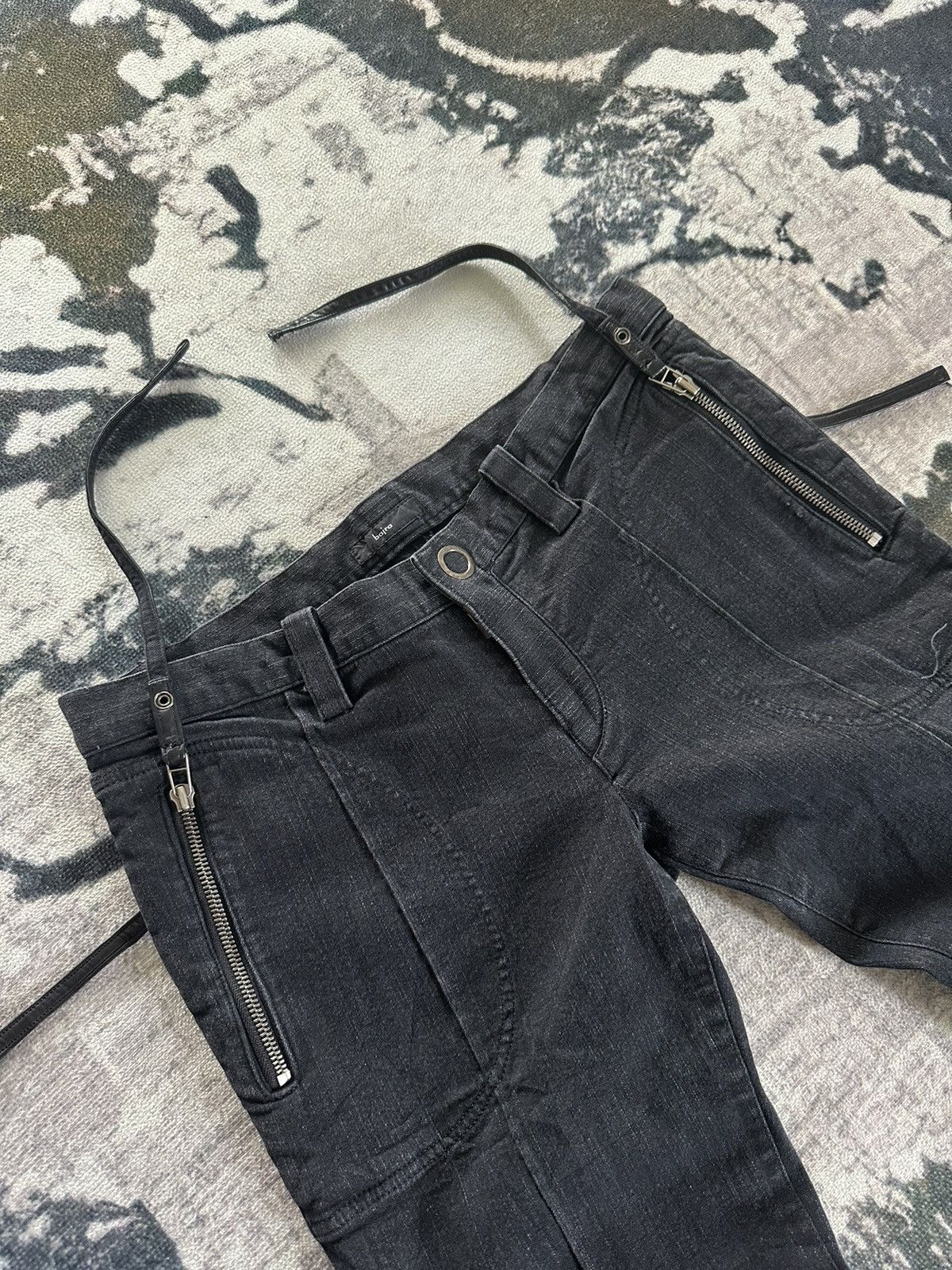 Bajra 07- 08 F/W Bajra denim lace up zipper pocket Size US 31 - 5 Thumbnail