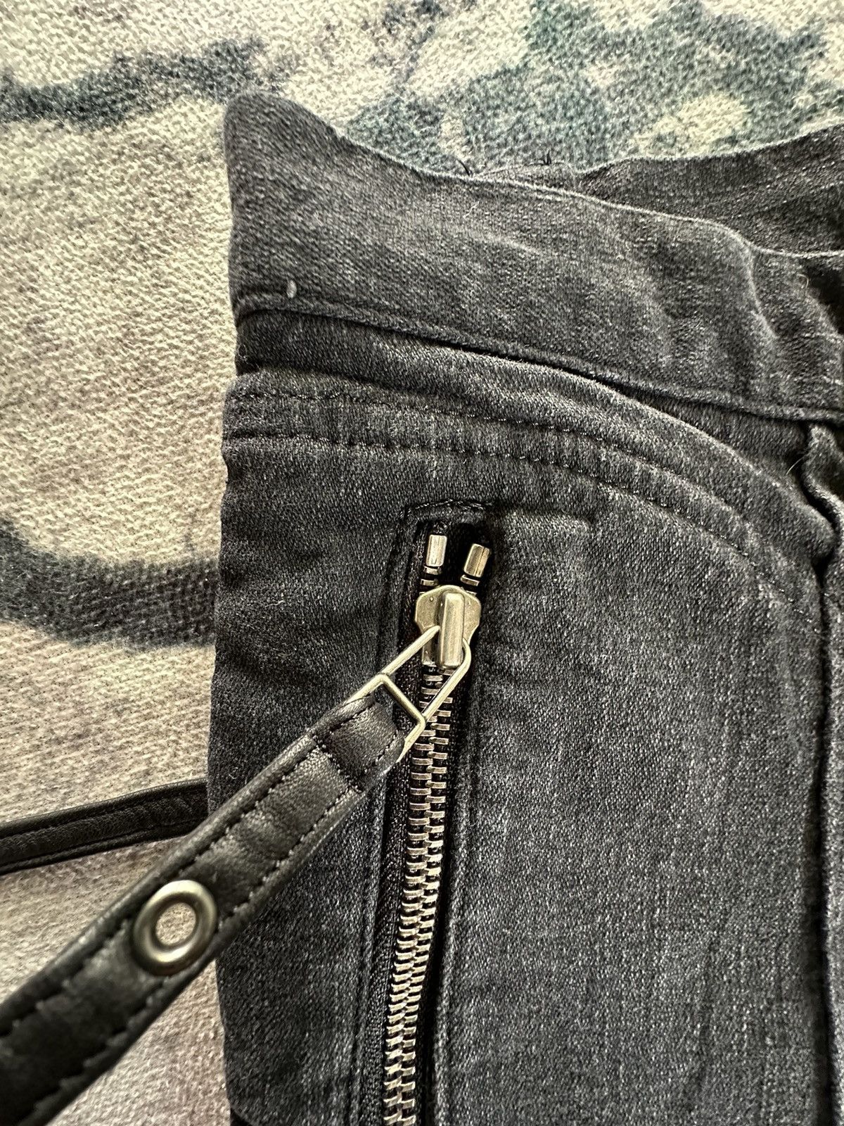 Bajra 07- 08 F/W Bajra denim lace up zipper pocket Size US 31 - 11 Thumbnail