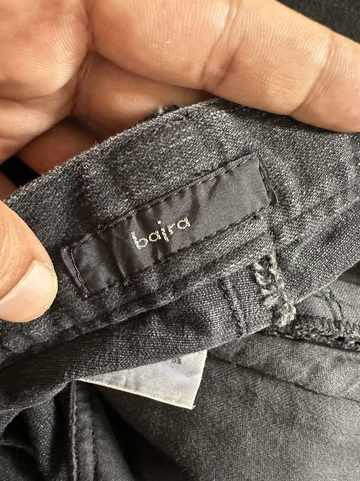Bajra 07- 08 F/W Bajra denim lace up zipper pocket Size US 31 - 13 Thumbnail