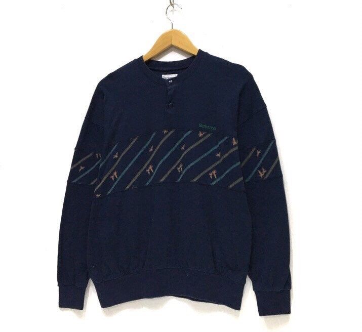 Burberry Vintage Burberrys Crewneck Sweatshirt Size US M / EU 48-50 / 2 - 4 Thumbnail