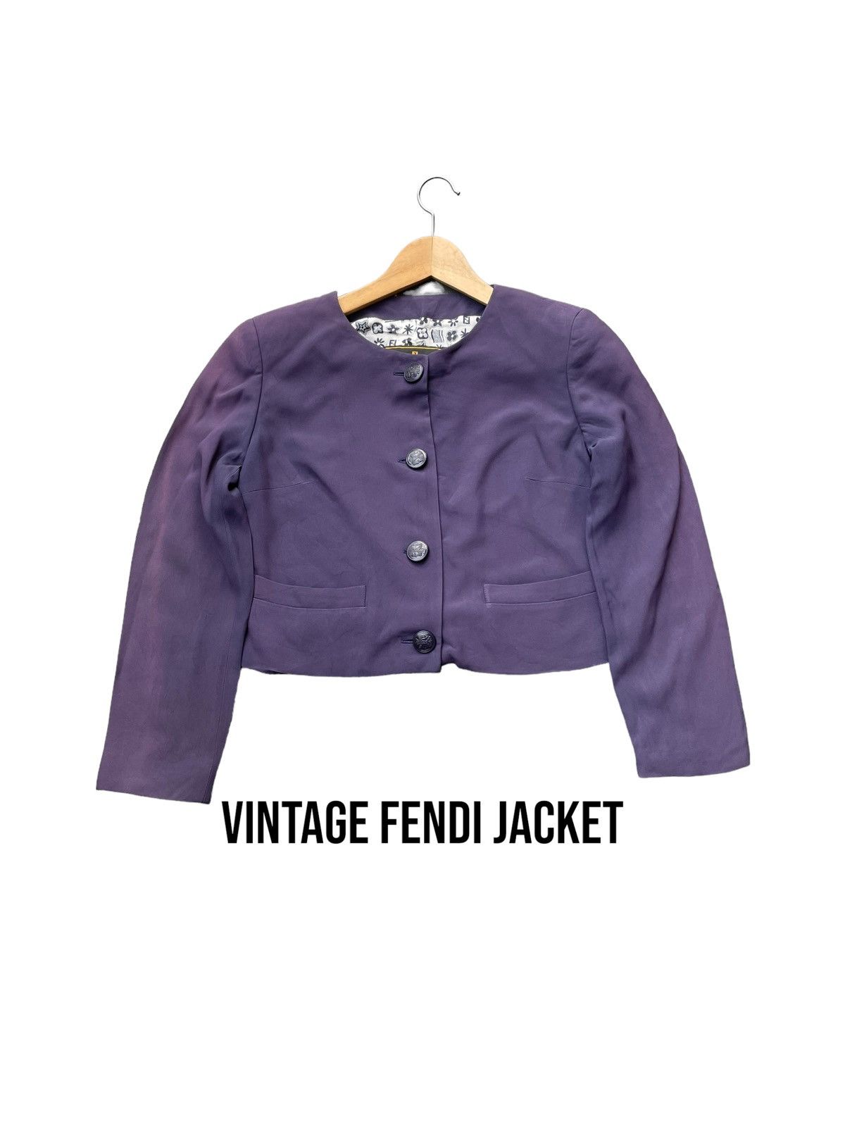 Designer × Fendi × Vintage Vintage Fendi 365 Jacket Size S / US 4 / IT 40 - 1 Thumbnail