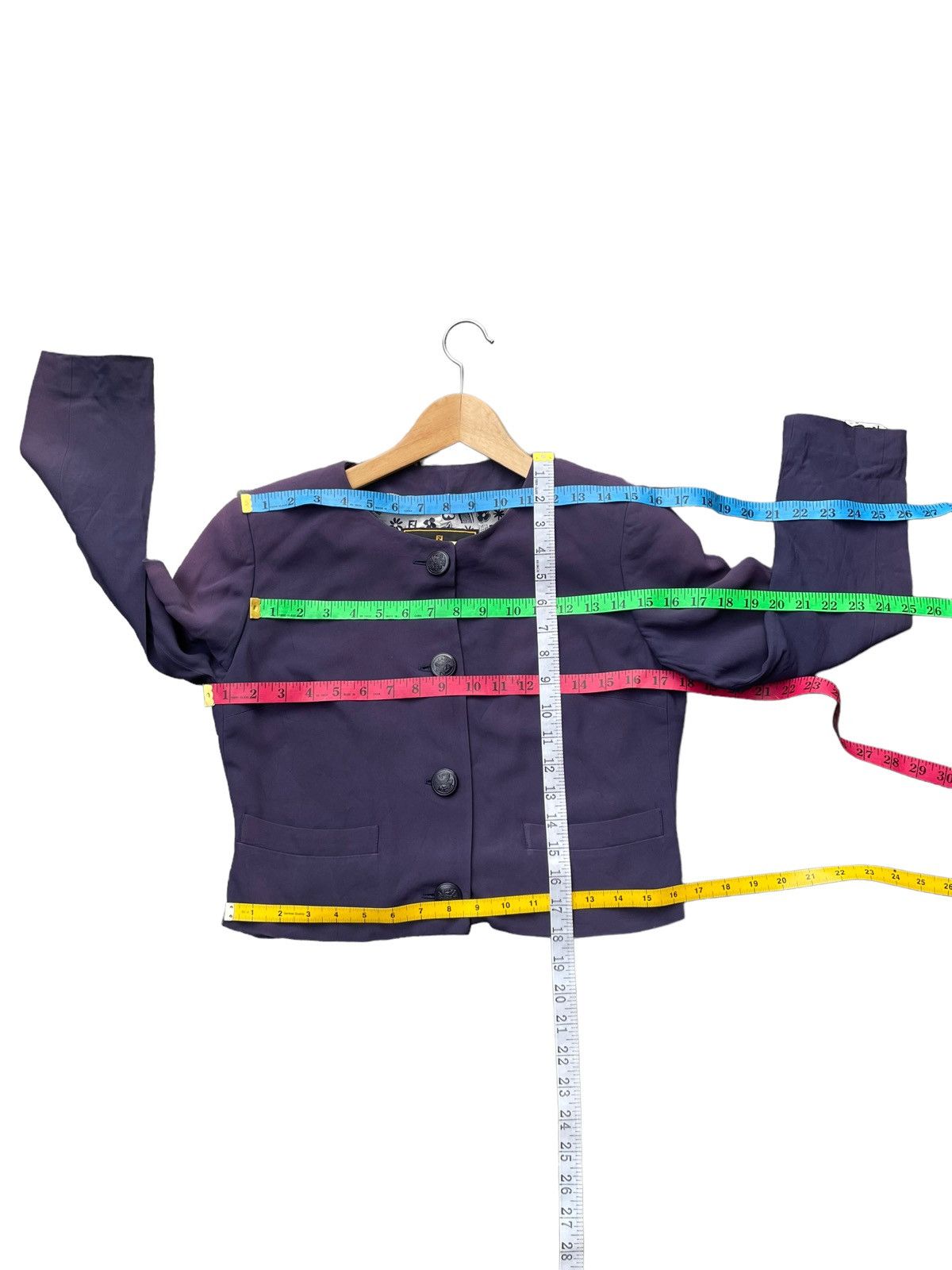 Designer × Fendi × Vintage Vintage Fendi 365 Jacket Size S / US 4 / IT 40 - 15 Thumbnail