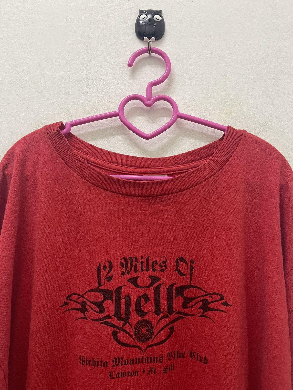Vintage Rare Vintage 12 Miles of Hell WICHITA MOUNTAINS BIKE CLUB Size US XXL / EU 58 / 5 - 6 Thumbnail