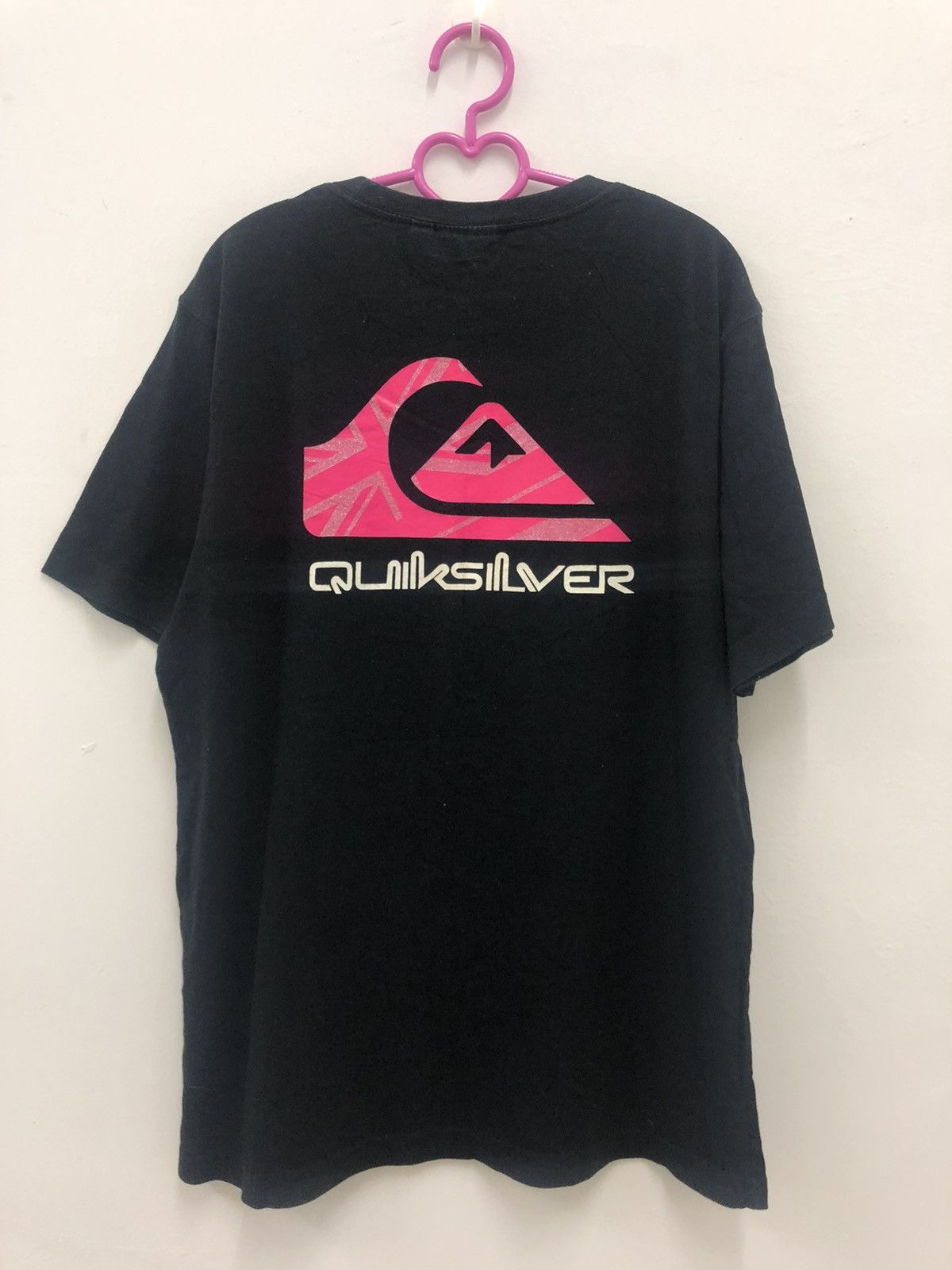 Quiksilver Rare Quiksilver Spell Out Big Logo Shirt Size US M / EU 48-50 / 2 - 1 Thumbnail