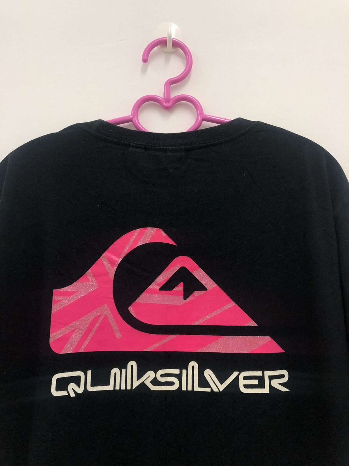 Quiksilver Rare Quiksilver Spell Out Big Logo Shirt Size US M / EU 48-50 / 2 - 2 Thumbnail