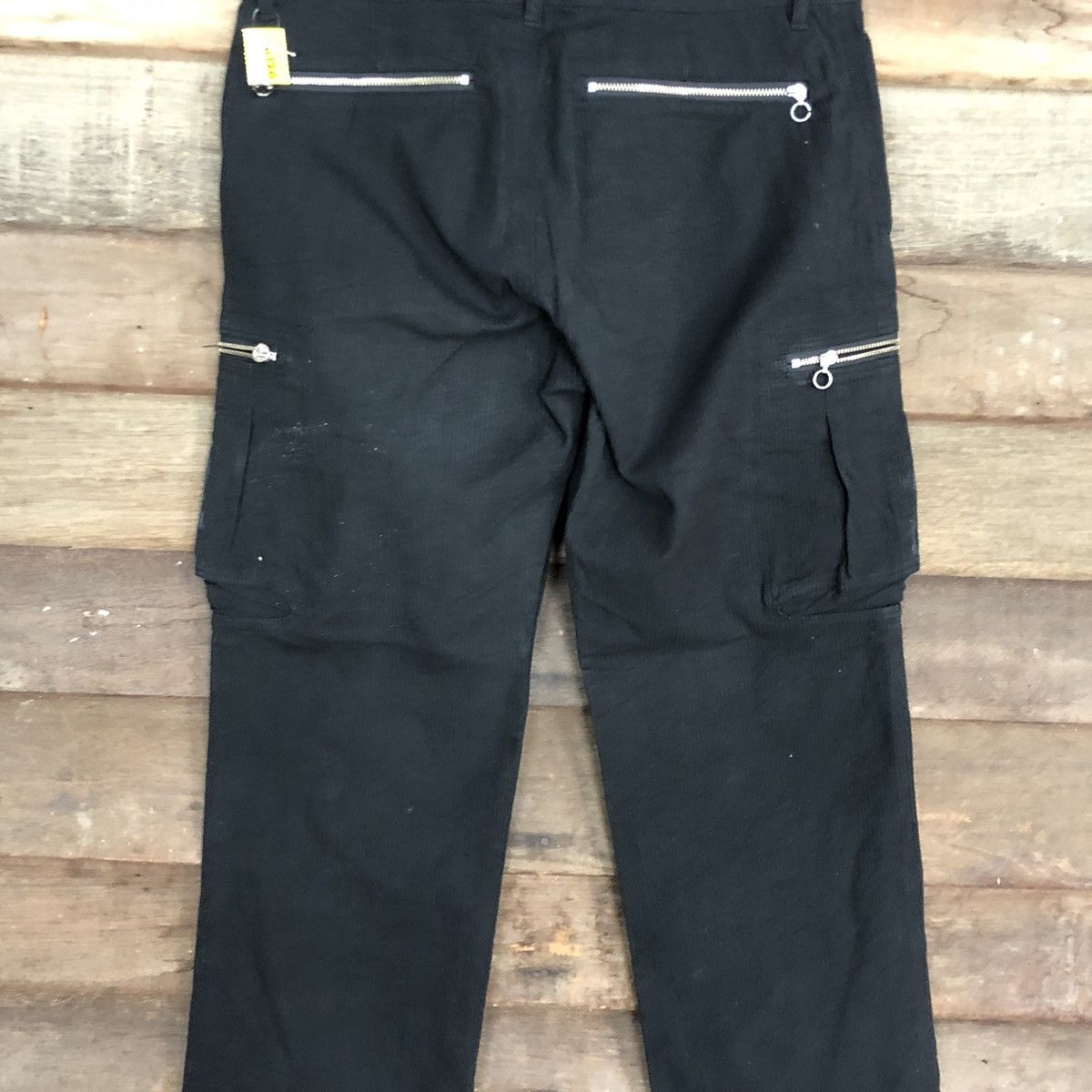 Issey Miyake ISSEY MIYAKE CARGO PANTS MULTIPOCKET SEDITIONARIES #A120 Size US 29 - 11 Thumbnail