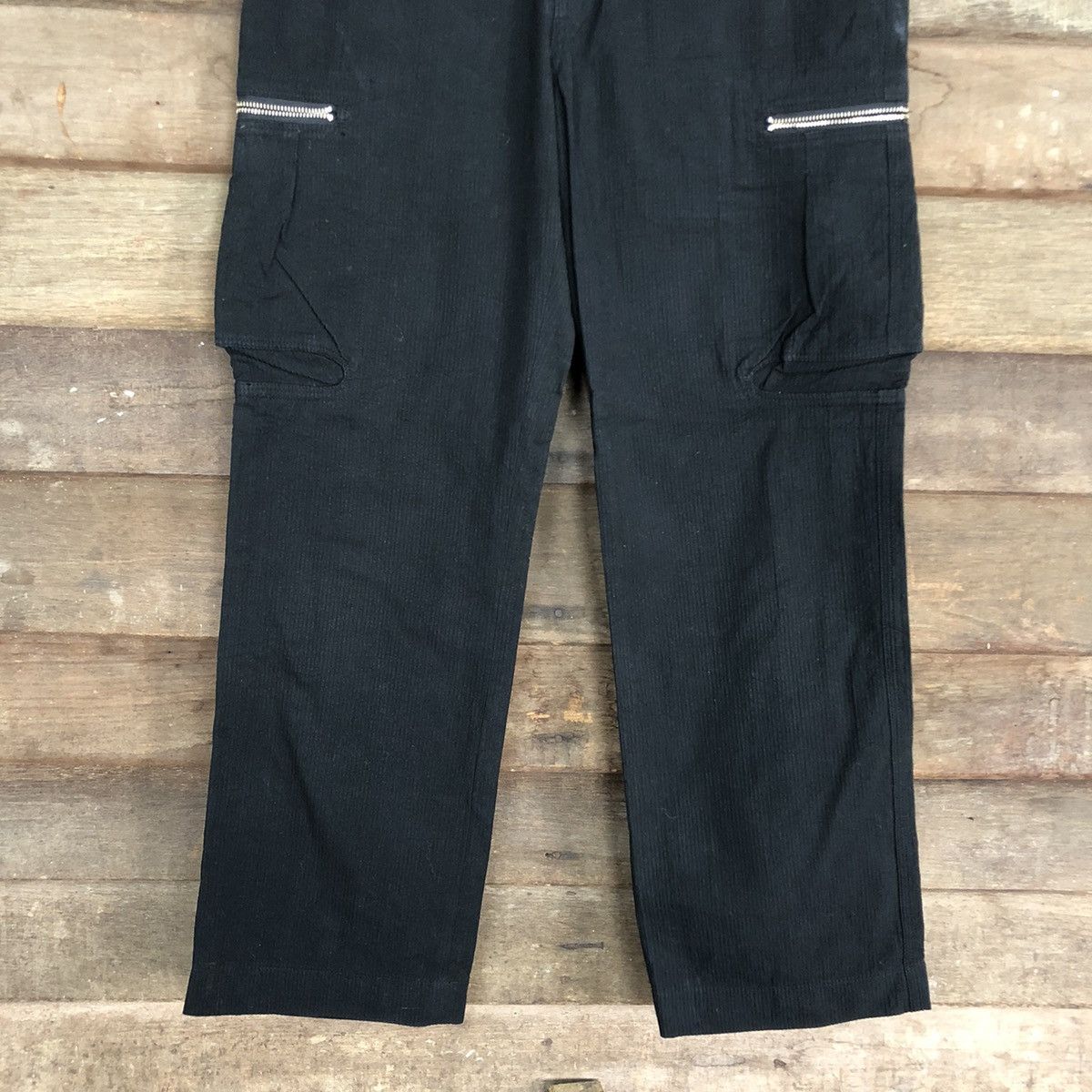 Issey Miyake ISSEY MIYAKE CARGO PANTS MULTIPOCKET SEDITIONARIES #A120 Size US 29 - 4 Thumbnail
