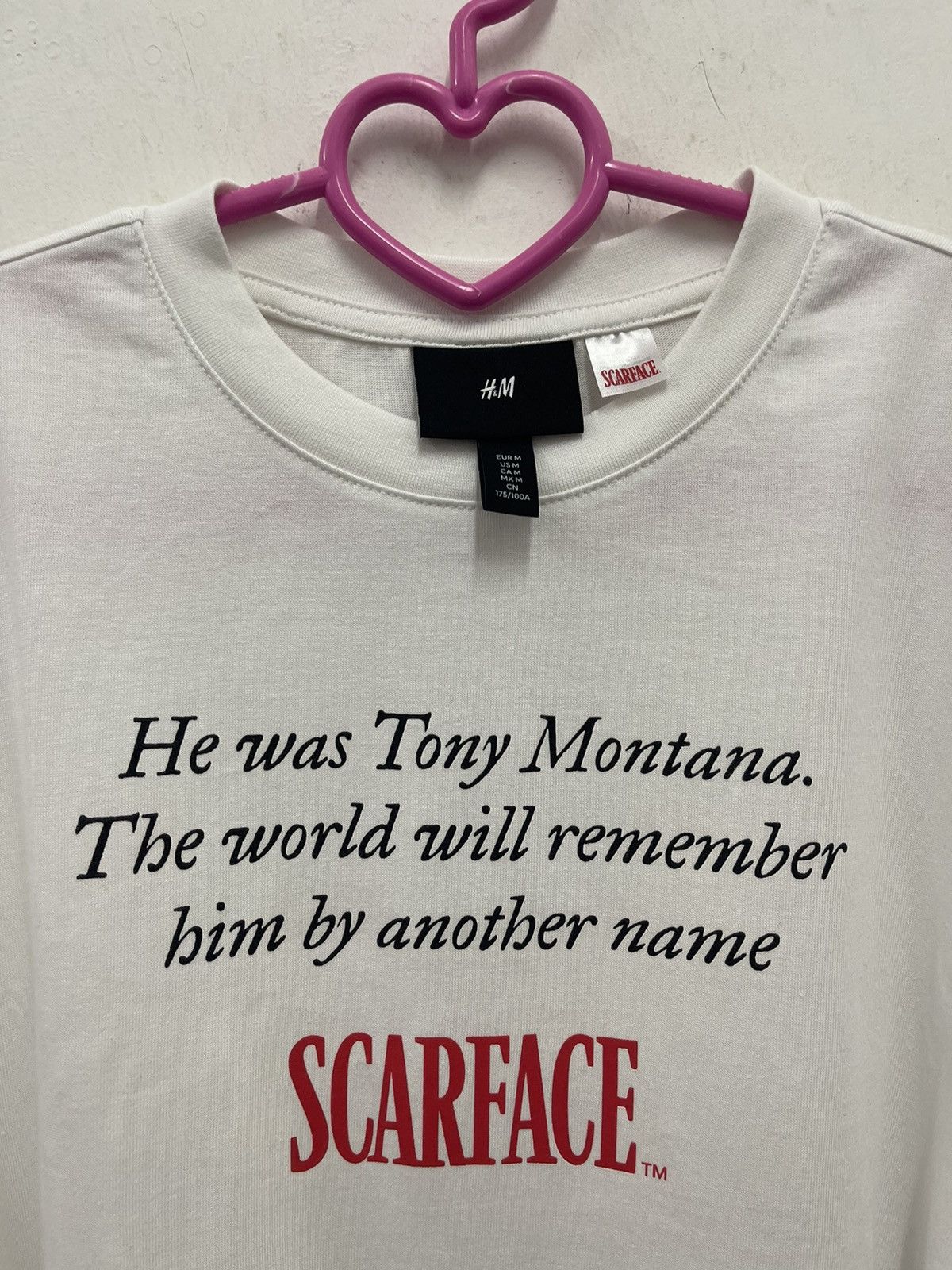 Other Rare SCARFACE Tony Montana H&M Movie Long Sleeve Shirt Size US M / EU 48-50 / 2 - 3 Thumbnail