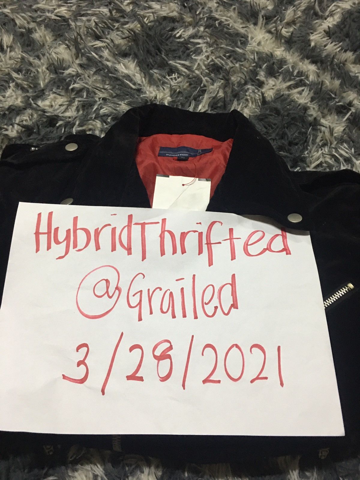 Japanese Brand Suggestion Double Collar Perfecto Velvet Rider Jacket Size US M / EU 48-50 / 2 - 8 Thumbnail