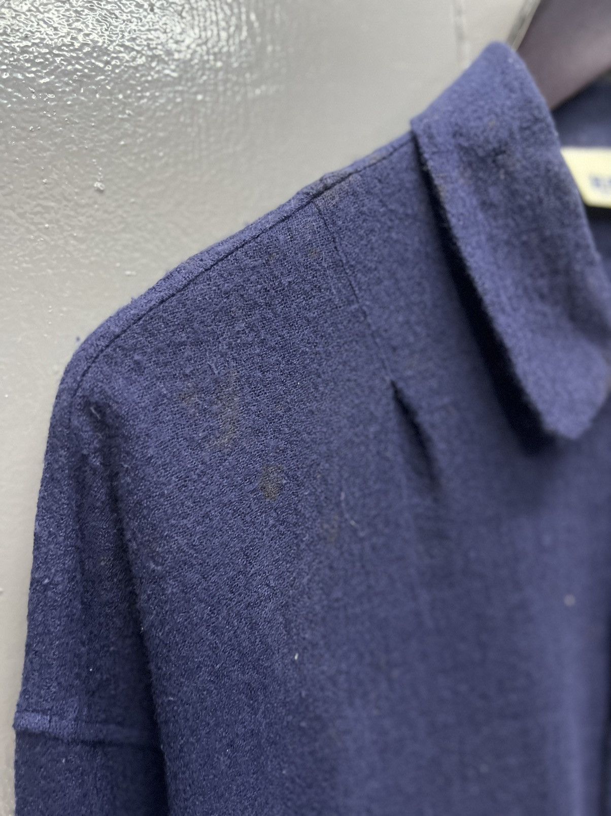 Issey Miyake ARCHIVE🔥ISSEY MIYAKE HAI SPORTING GEAR WOOL SHIRT LONGSLEEVE Size M / US 6-8 / IT 42-44 - 5 Thumbnail