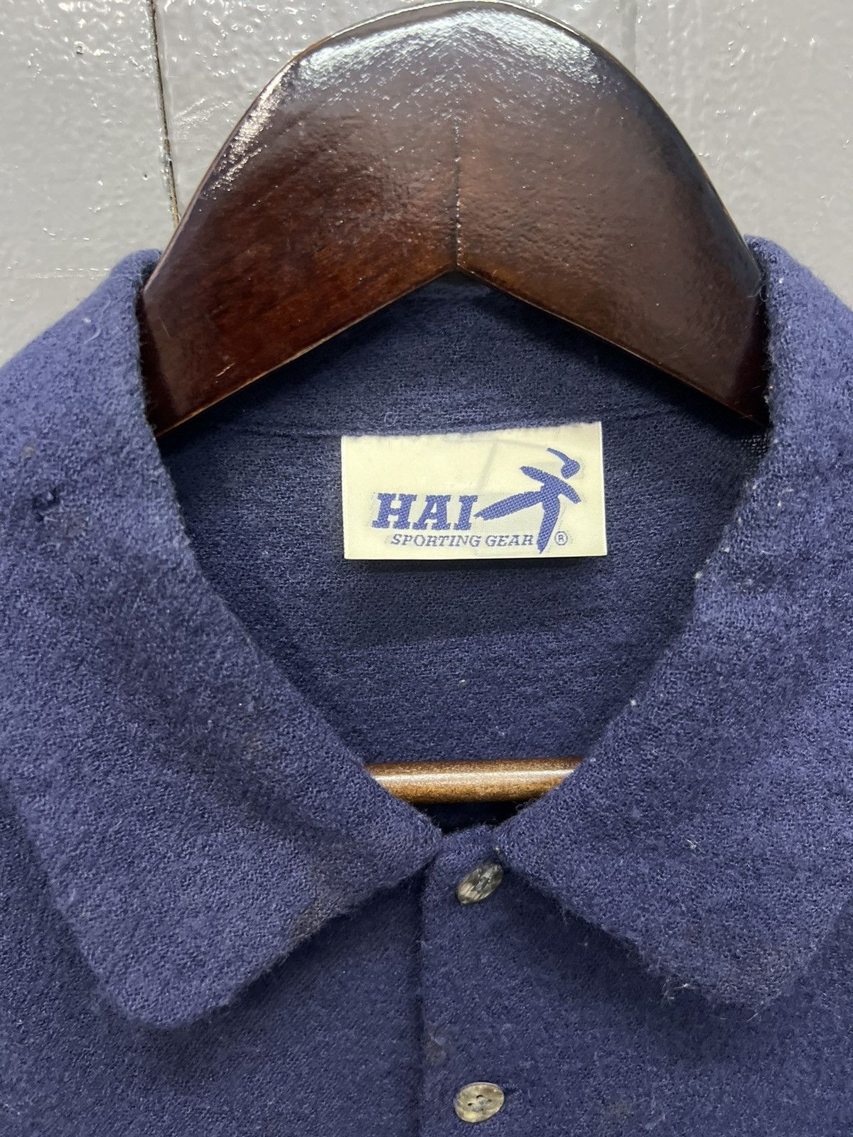 Issey Miyake ARCHIVE🔥ISSEY MIYAKE HAI SPORTING GEAR WOOL SHIRT LONGSLEEVE Size M / US 6-8 / IT 42-44 - 4 Thumbnail