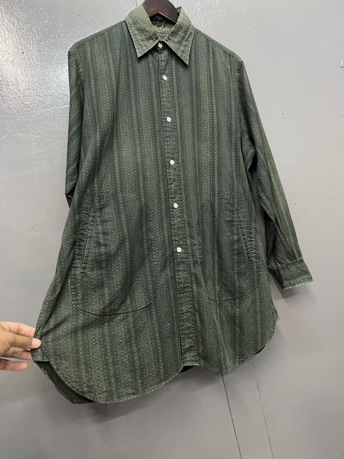 Needles STEALS🔥NEEDLES BUTTON UP SHIRT LONGSLEEVE Size US M / EU 48-50 / 2 - 7 Thumbnail