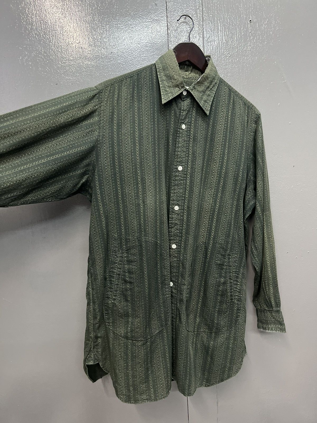 Needles STEALS🔥NEEDLES BUTTON UP SHIRT LONGSLEEVE Size US M / EU 48-50 / 2 - 5 Thumbnail