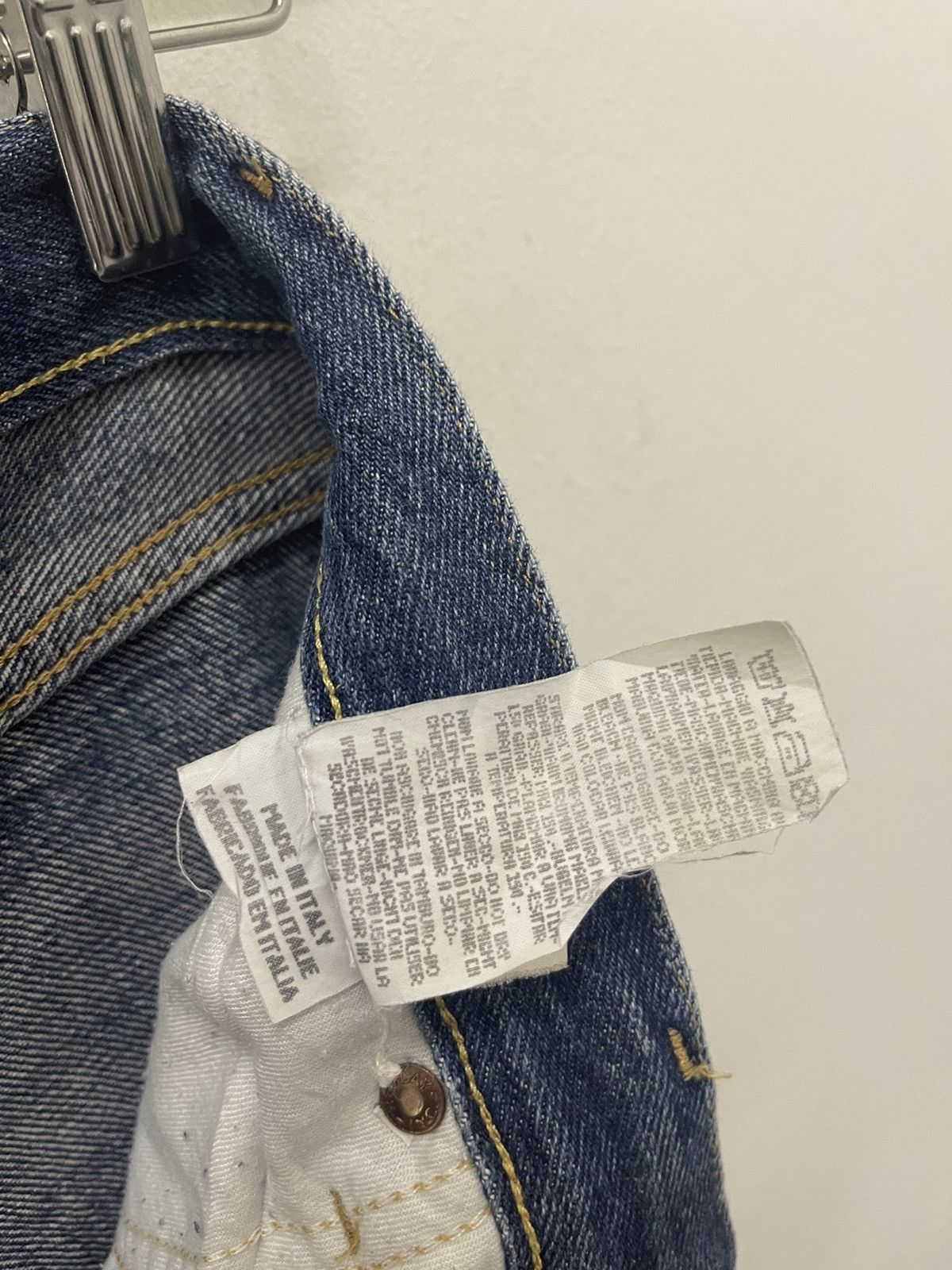 Replay Rare Vintage REPLAY Blue Jeans Italy Flare Size US 27 - 11 Thumbnail
