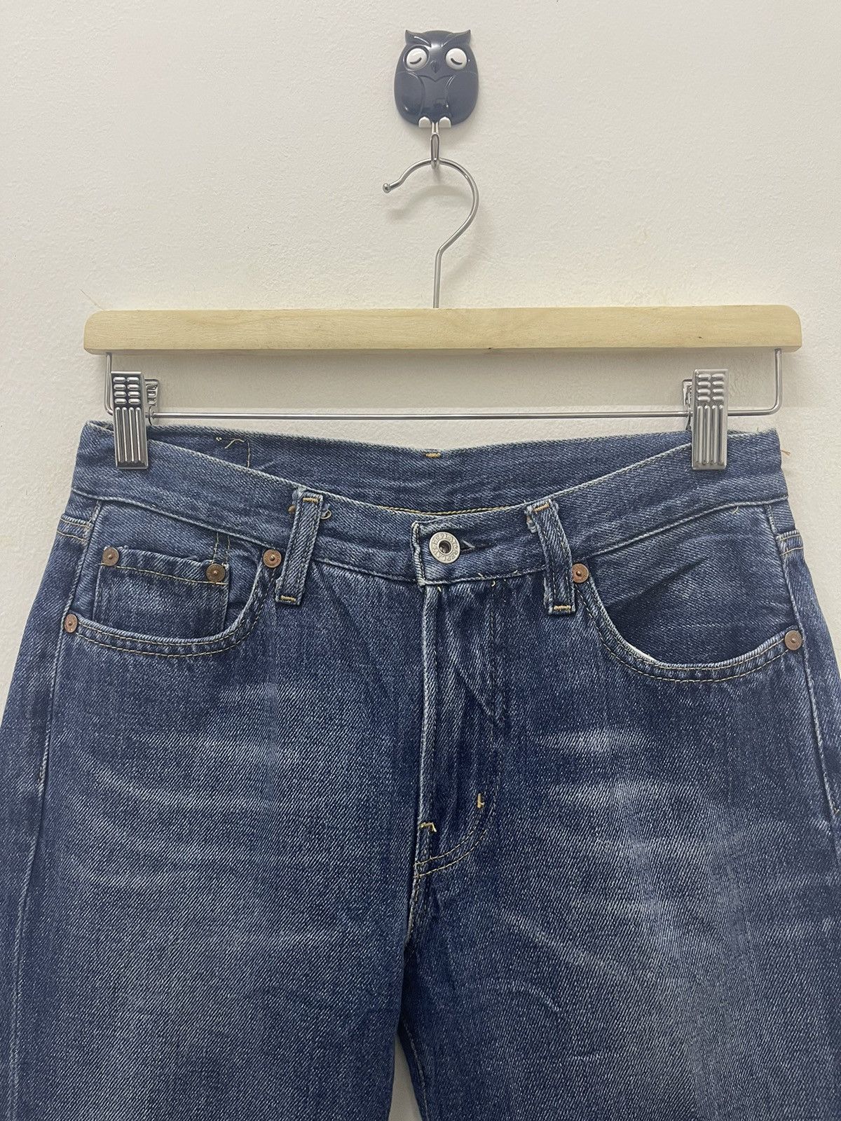 Replay Rare Vintage REPLAY Blue Jeans Italy Flare Size US 27 - 7 Thumbnail