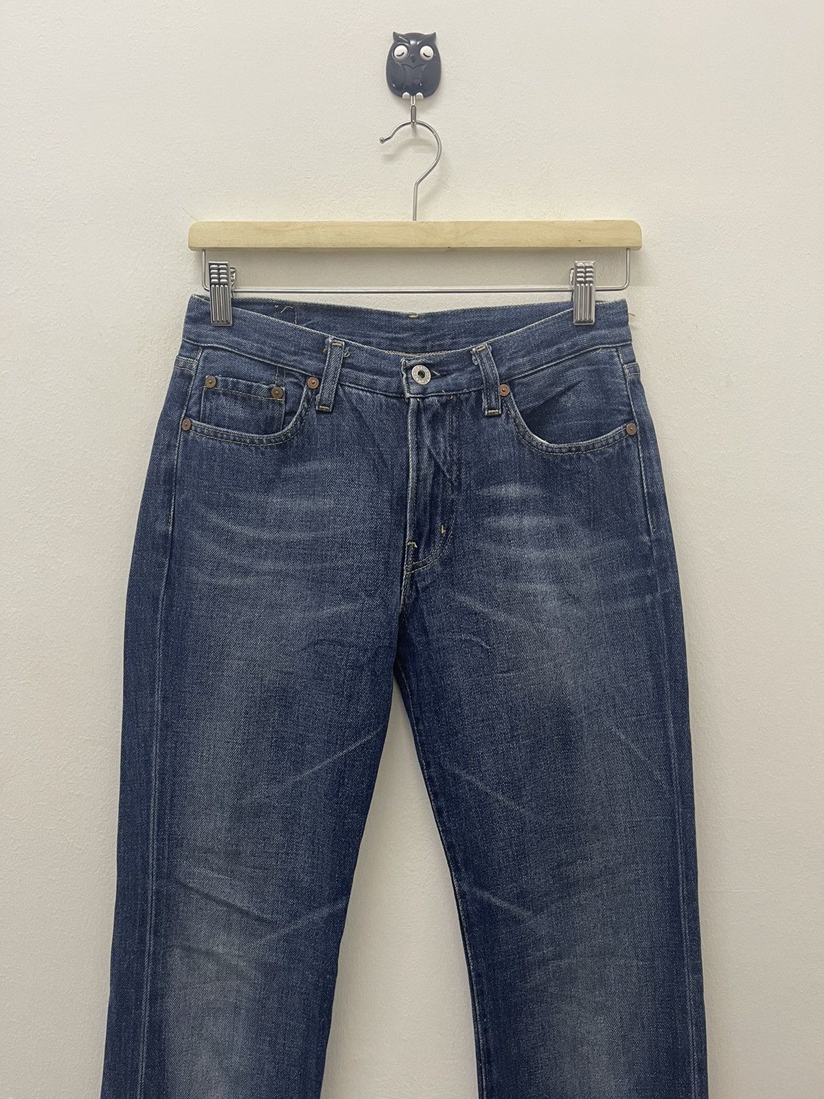 Replay Rare Vintage REPLAY Blue Jeans Italy Flare Size US 27 - 6 Thumbnail